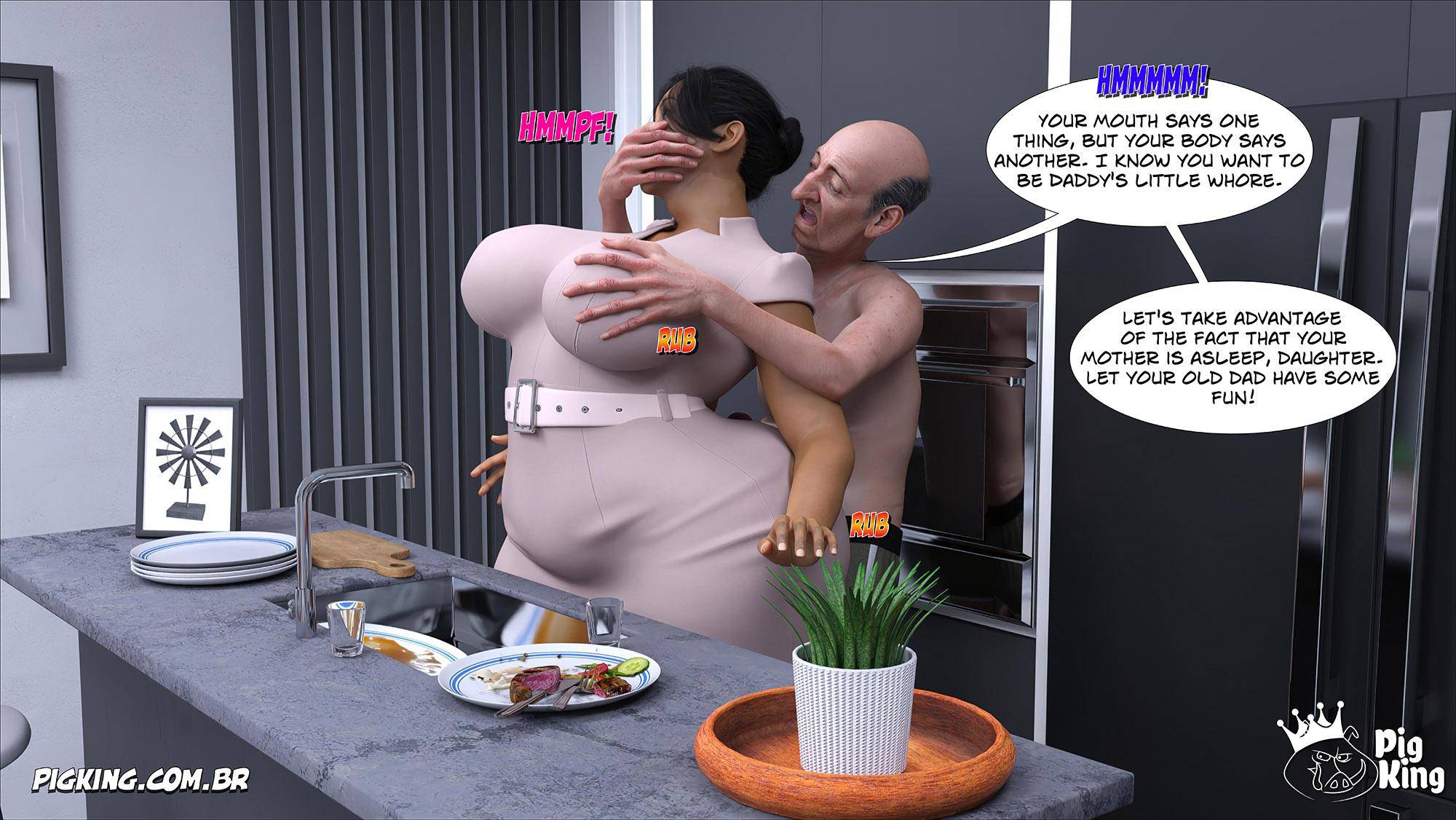 Forbidden Desire – Remake [Crazydad3D] 25 . Forbidden Desire - Chapter 25 [Crazydad3D] – page 130