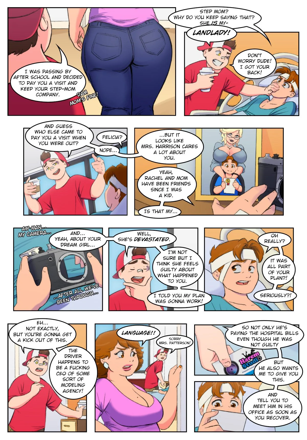 Harem Studio [BloodLust] 2 . Harem Studio - Chapter 2 [BloodLust] – page 3