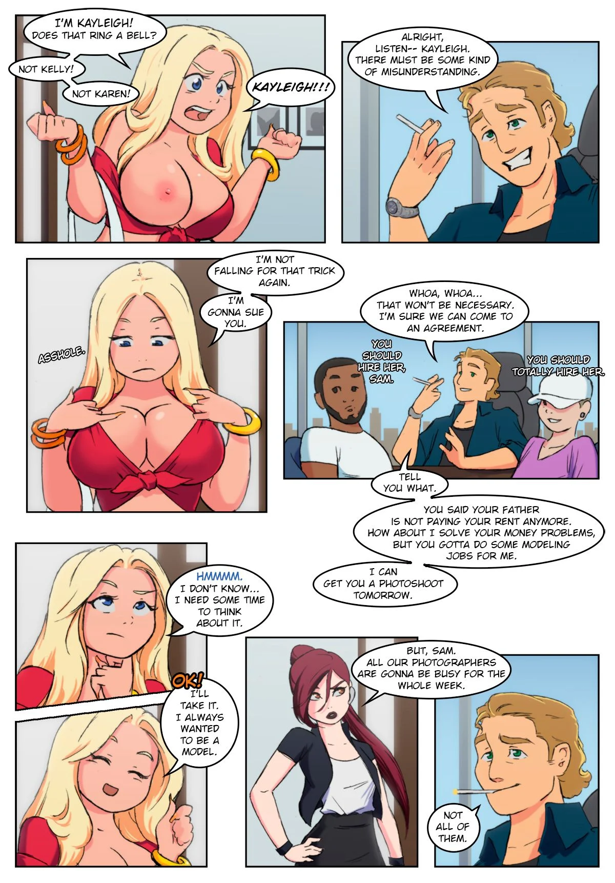 Harem Studio [BloodLust] 5 . Harem Studio - Chapter 5 [BloodLust] – page 12