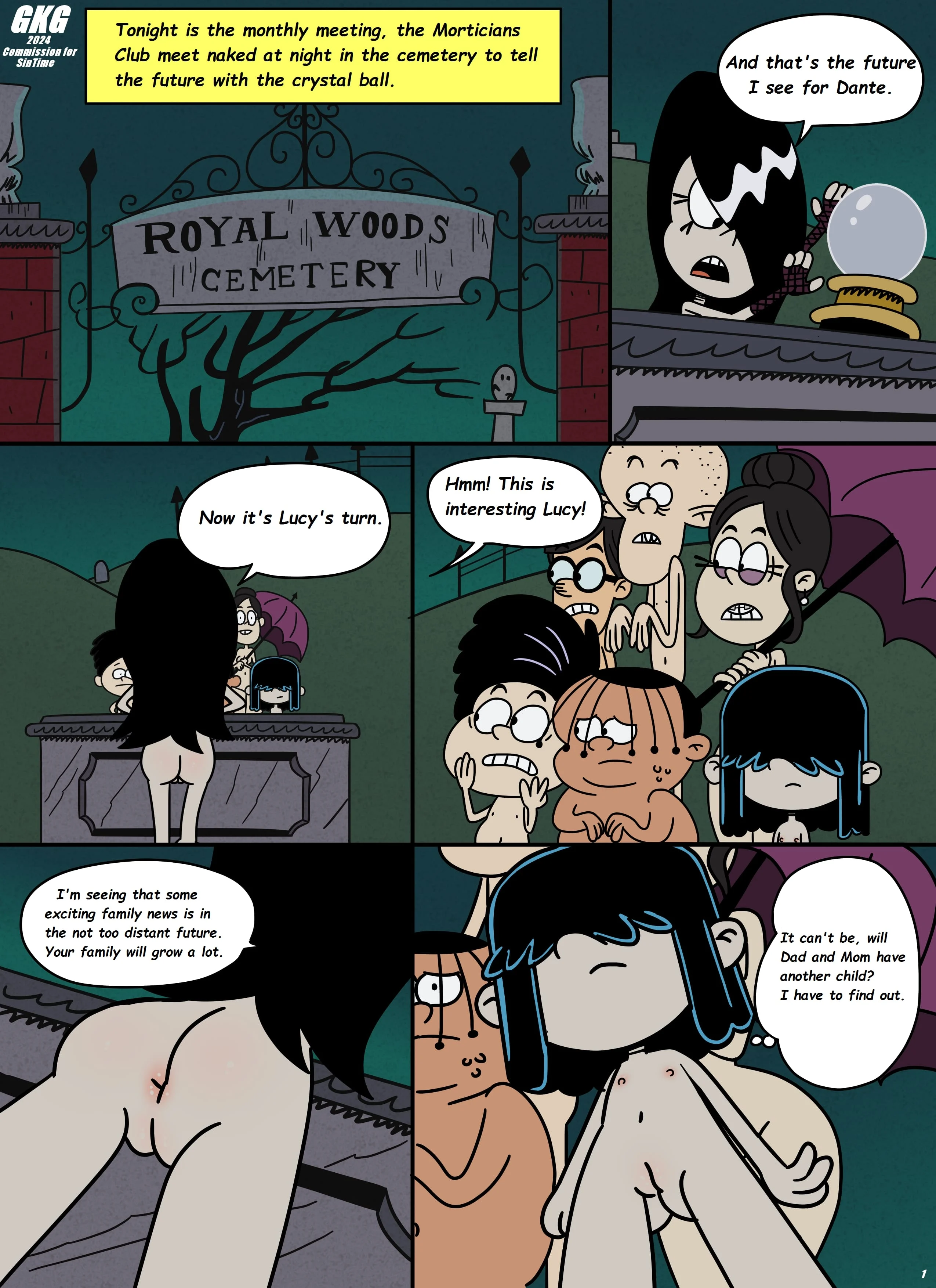 A Loud Foretelling (The Loud House) [GKG] 1 . A Loud Foretelling - Chapter 1 (The Loud House) [GKG] – page 2