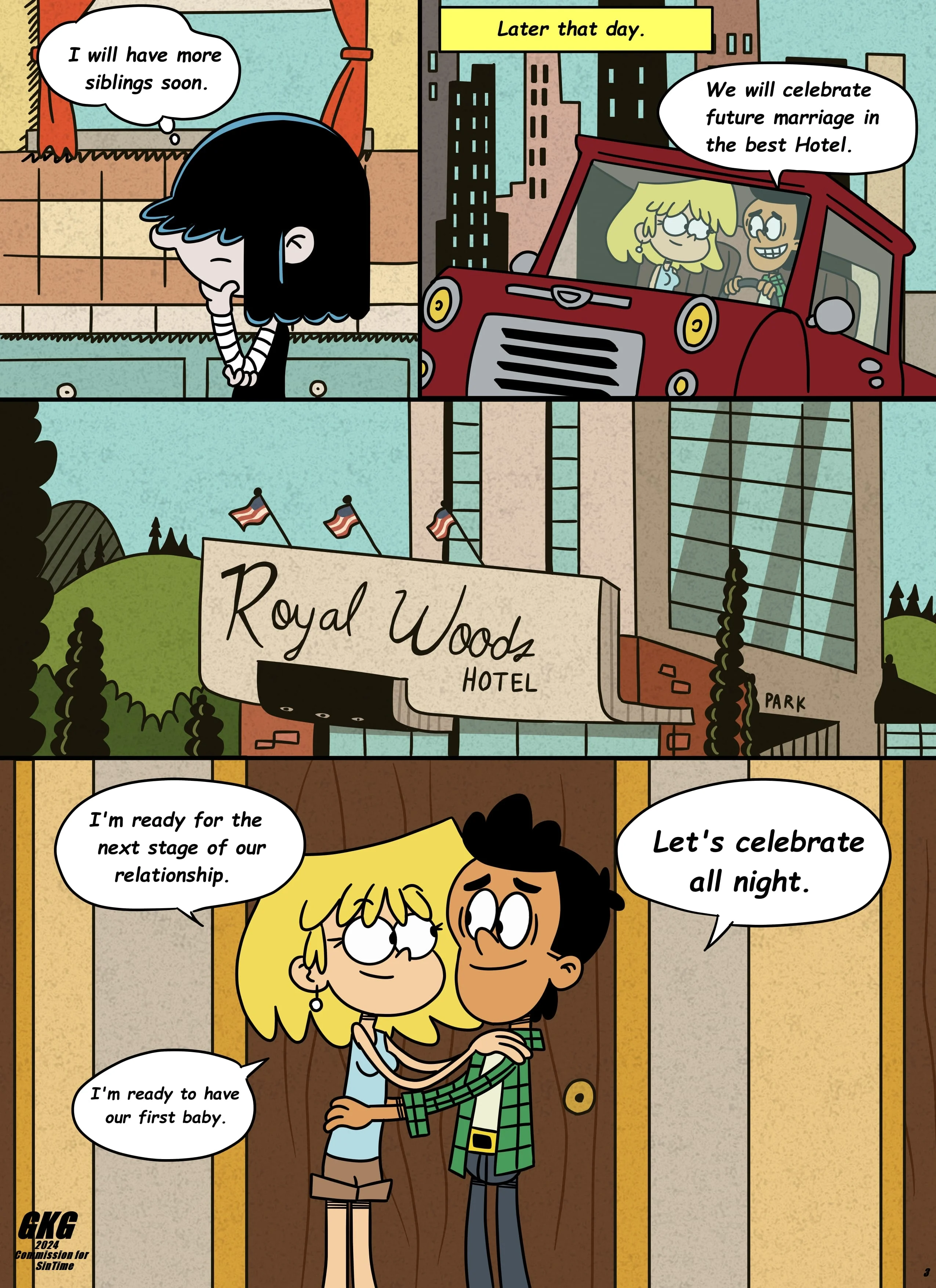 A Loud Foretelling (The Loud House) [GKG] 1 . A Loud Foretelling - Chapter 1 (The Loud House) [GKG] – page 4