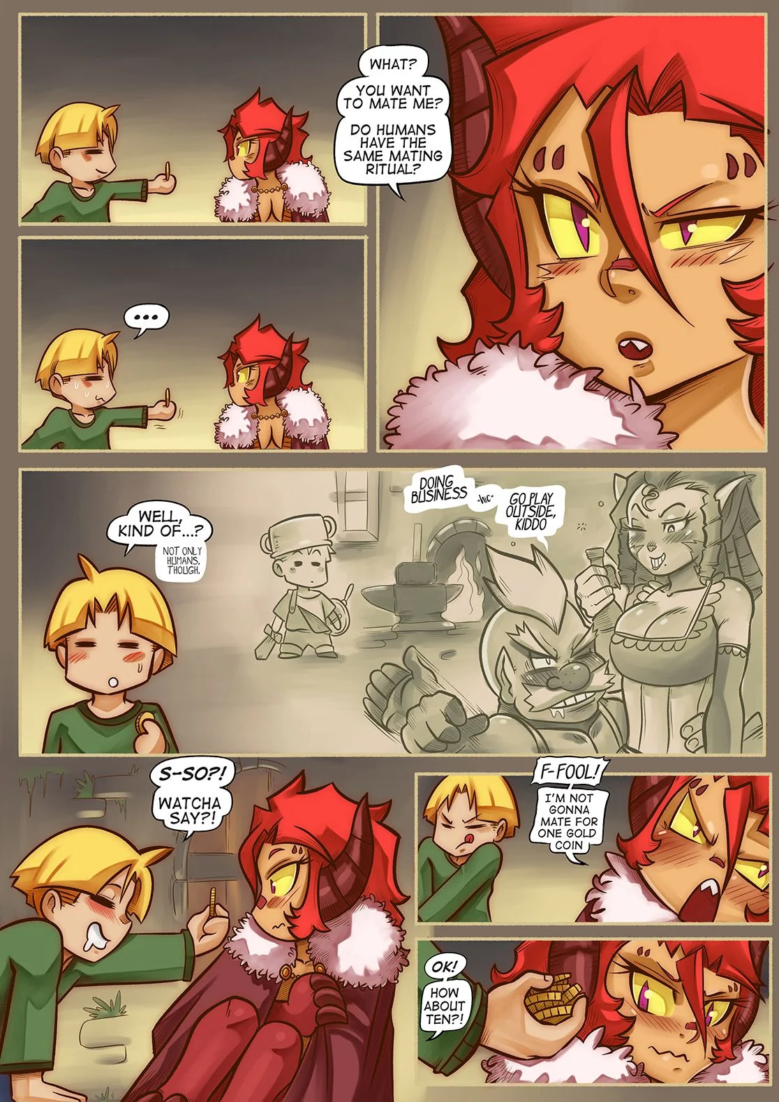 Vanilla Fantasy [Mr.E] 3 . Vanilla Fantasy - Chapter 3 [Mr.E] – page 36