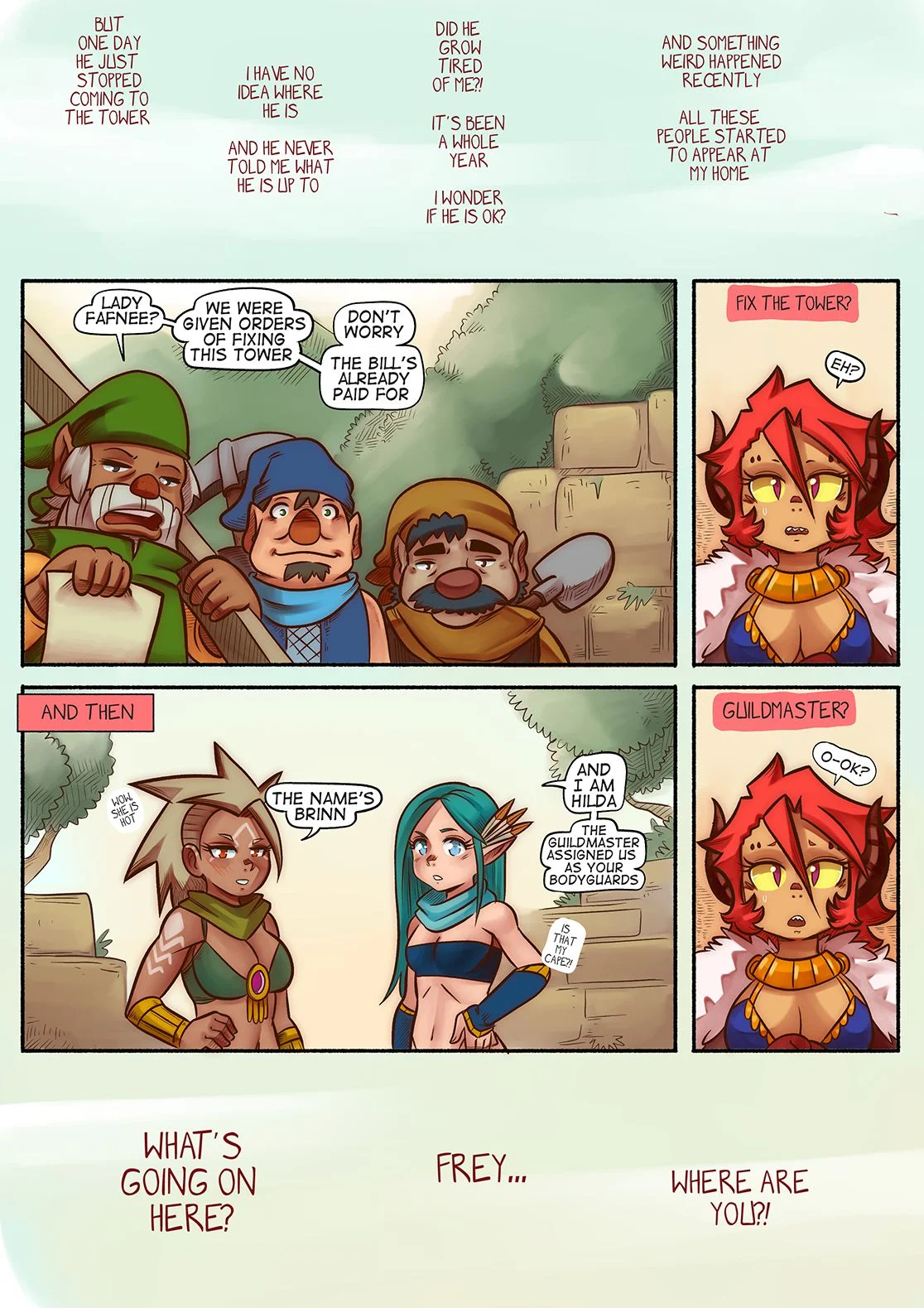 Vanilla Fantasy [Mr.E] 3 . Vanilla Fantasy - Chapter 3 [Mr.E] – page 59
