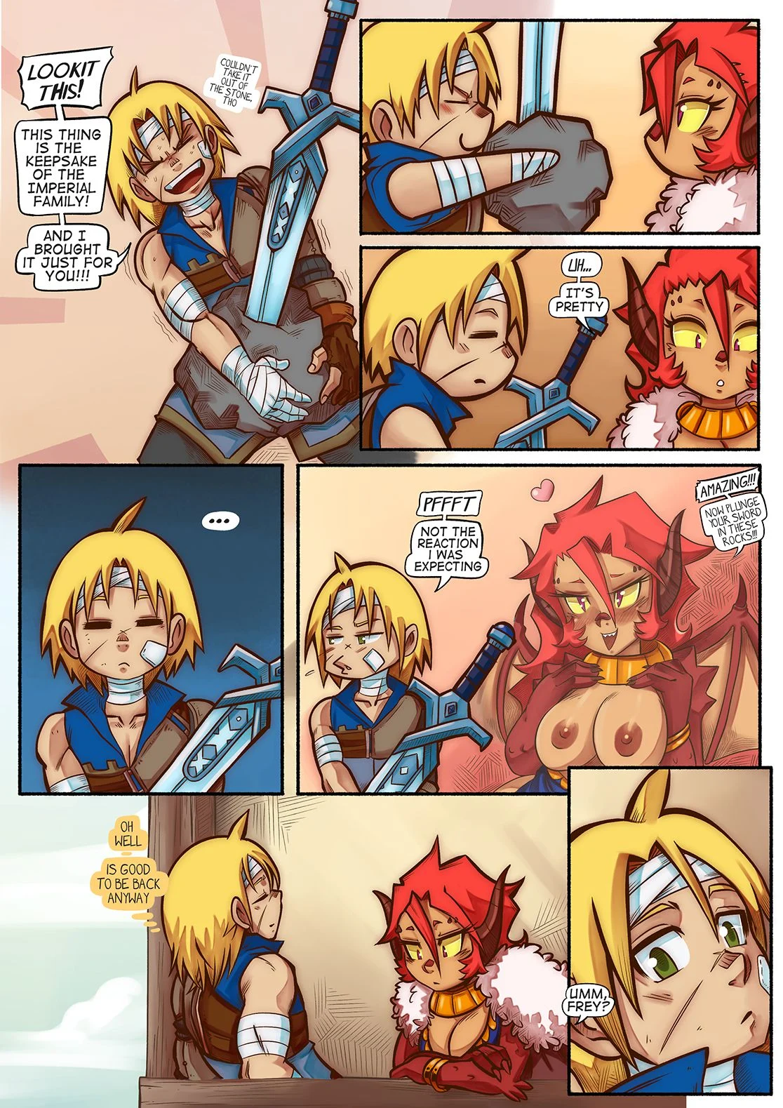 Vanilla Fantasy [Mr.E] 3 . Vanilla Fantasy - Chapter 3 [Mr.E] – page 62