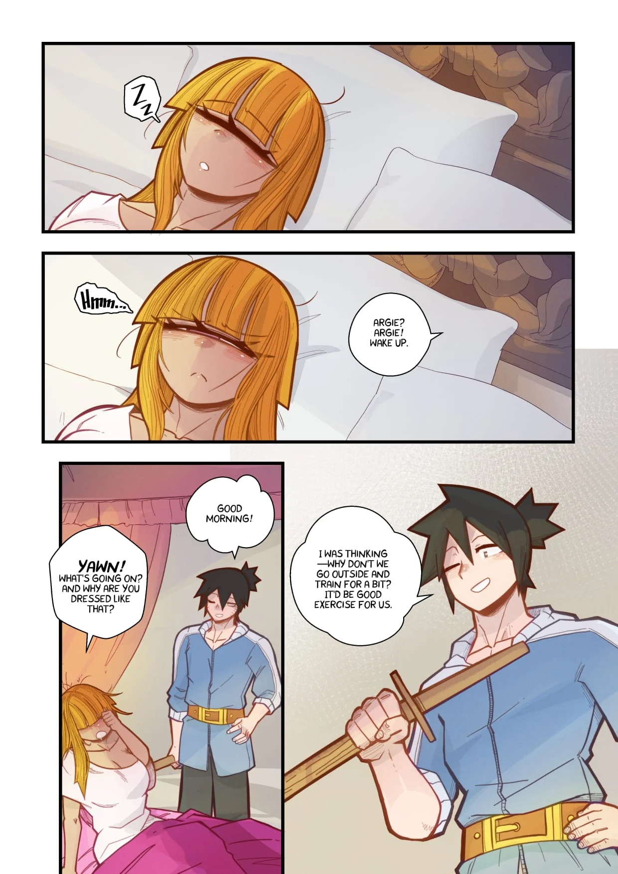 Vanilla Fantasy [Mr.E] 5 . Vanilla Fantasy - Chapter 5 [Mr.E] – page 123