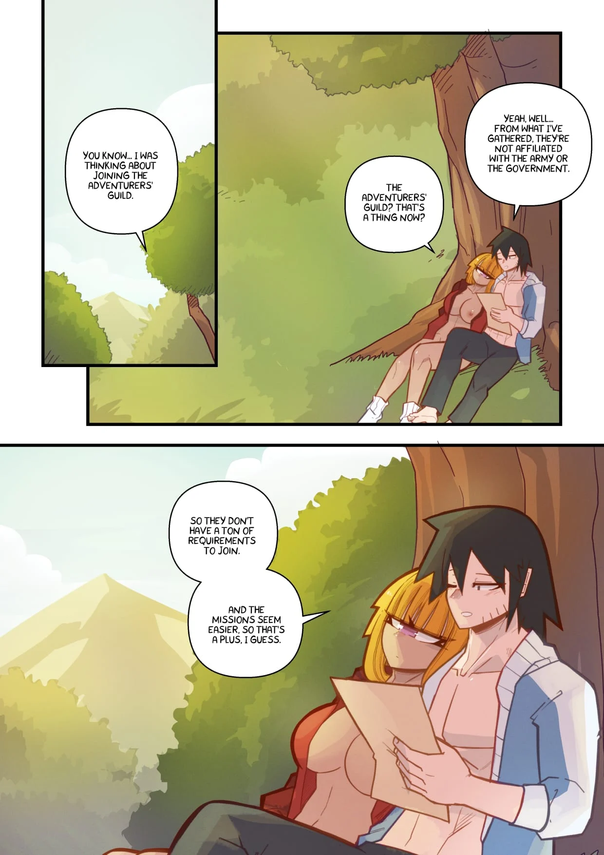 Vanilla Fantasy [Mr.E] 5 . Vanilla Fantasy - Chapter 5 [Mr.E] – page 130