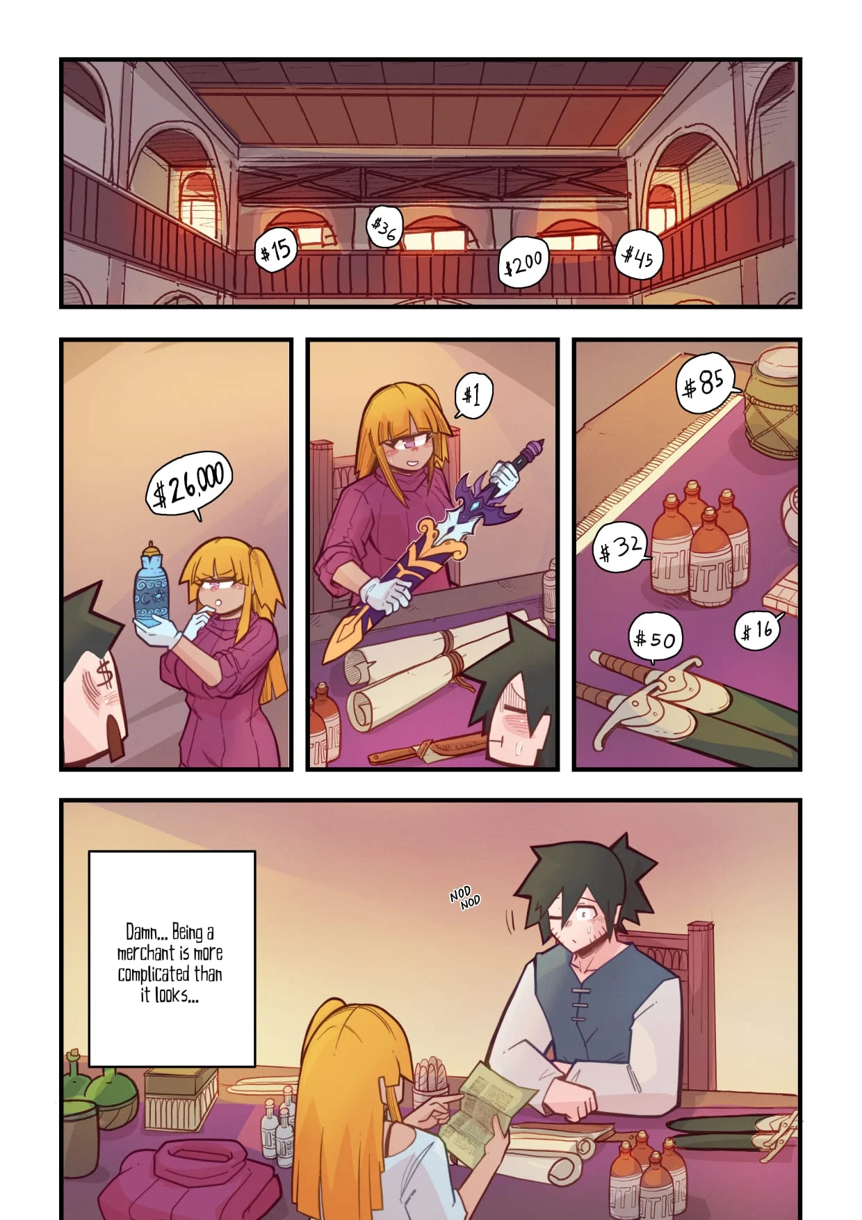 Vanilla Fantasy [Mr.E] 5 . Vanilla Fantasy - Chapter 5 [Mr.E] – page 56