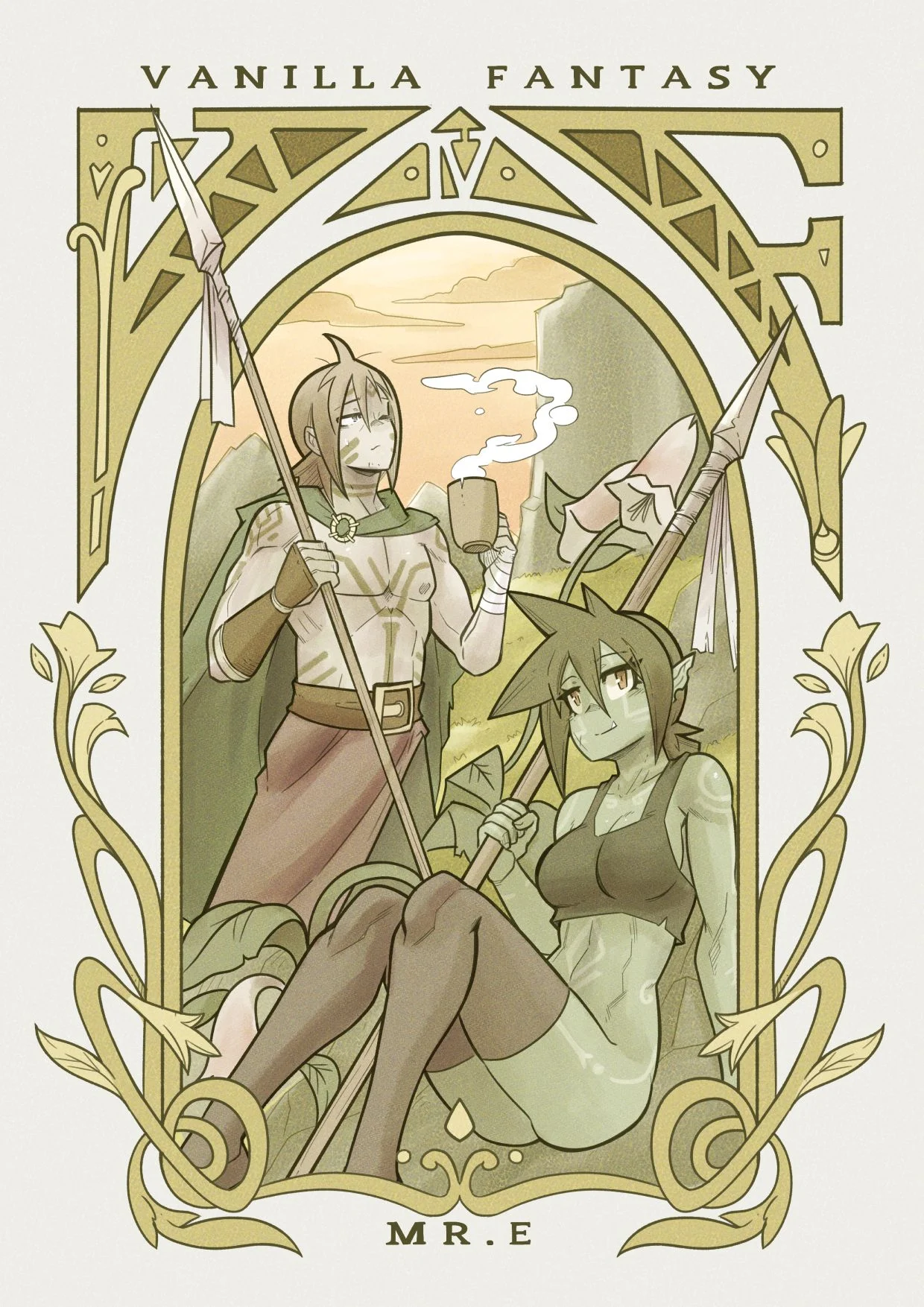 Vanilla Fantasy [Mr.E] 4 . Vanilla Fantasy - Chapter 4 [Mr.E] – page 1