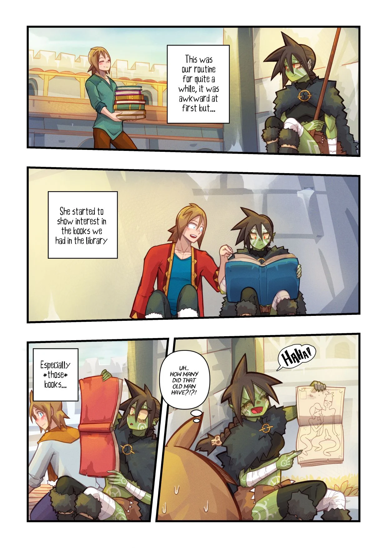 Vanilla Fantasy [Mr.E] 4 . Vanilla Fantasy - Chapter 4 [Mr.E] – page 34
