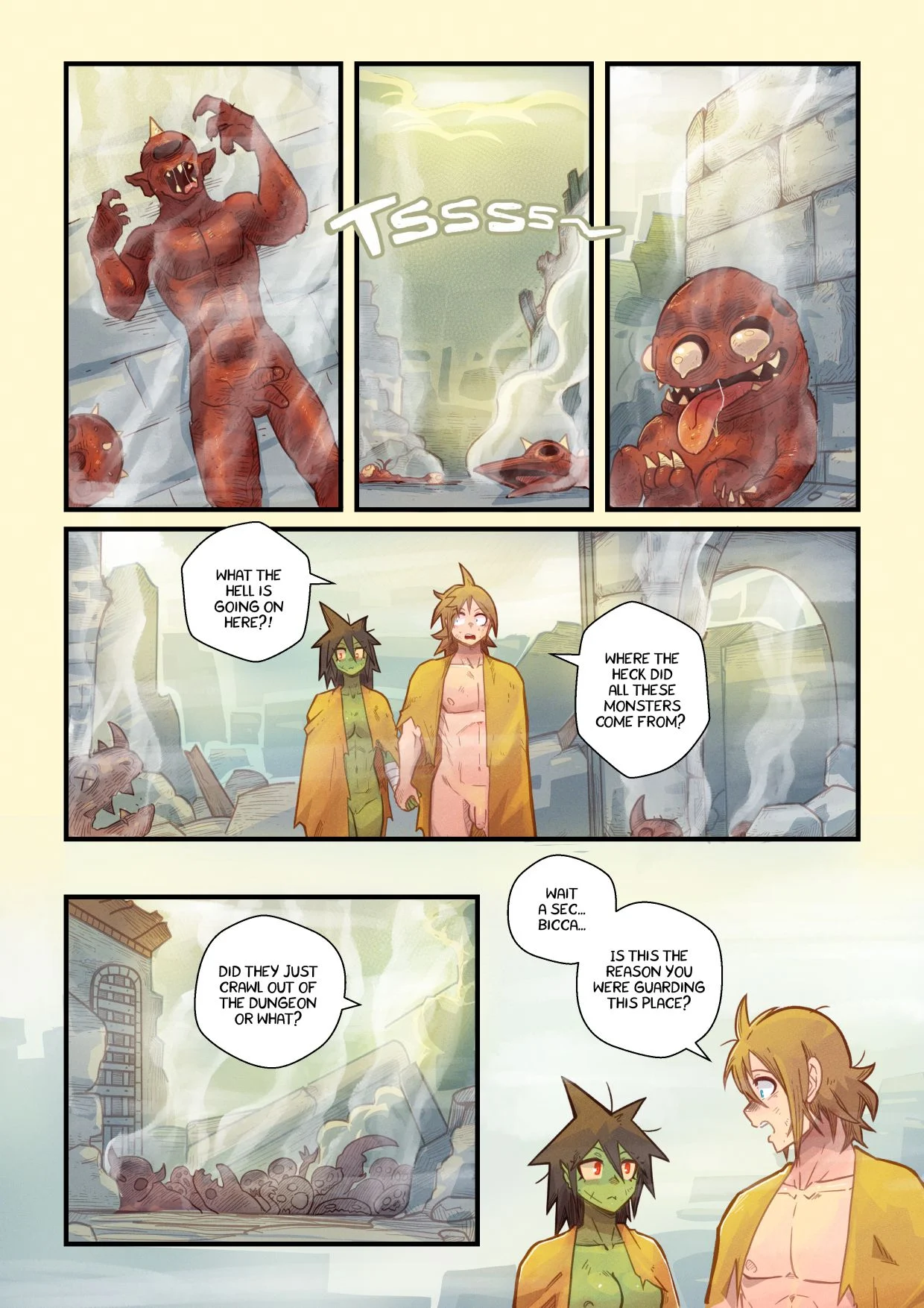 Vanilla Fantasy [Mr.E] 4 . Vanilla Fantasy - Chapter 4 [Mr.E] – page 85