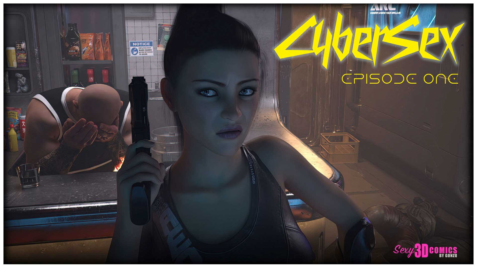 Cybersex [Sexy3DComics | Gonzo] 1 . Cybersex - Chapter 1 [Sexy3DComics | Gonzo] – page 1