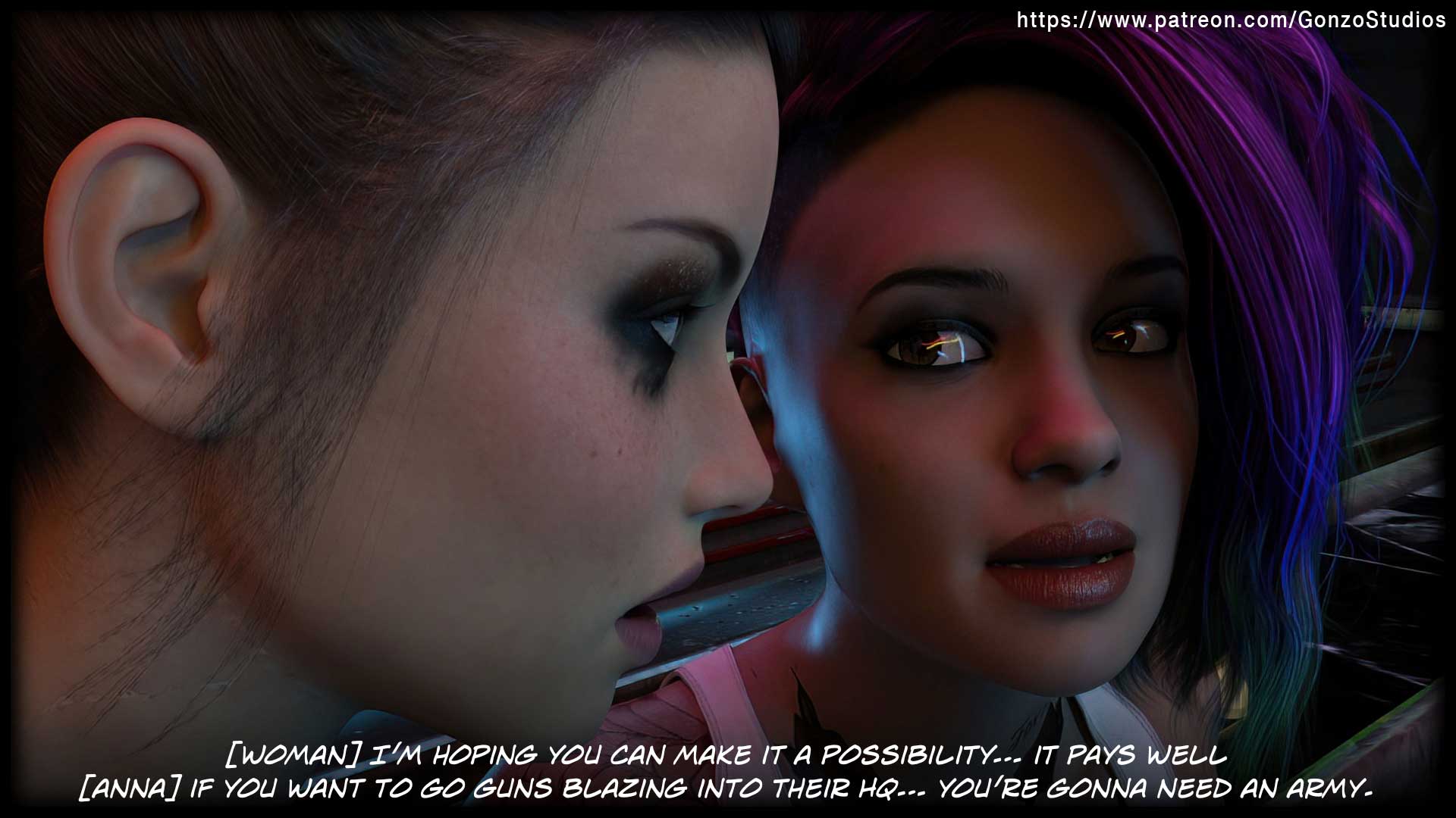 Cybersex [Sexy3DComics | Gonzo] 1 . Cybersex - Chapter 1 [Sexy3DComics | Gonzo] – page 104