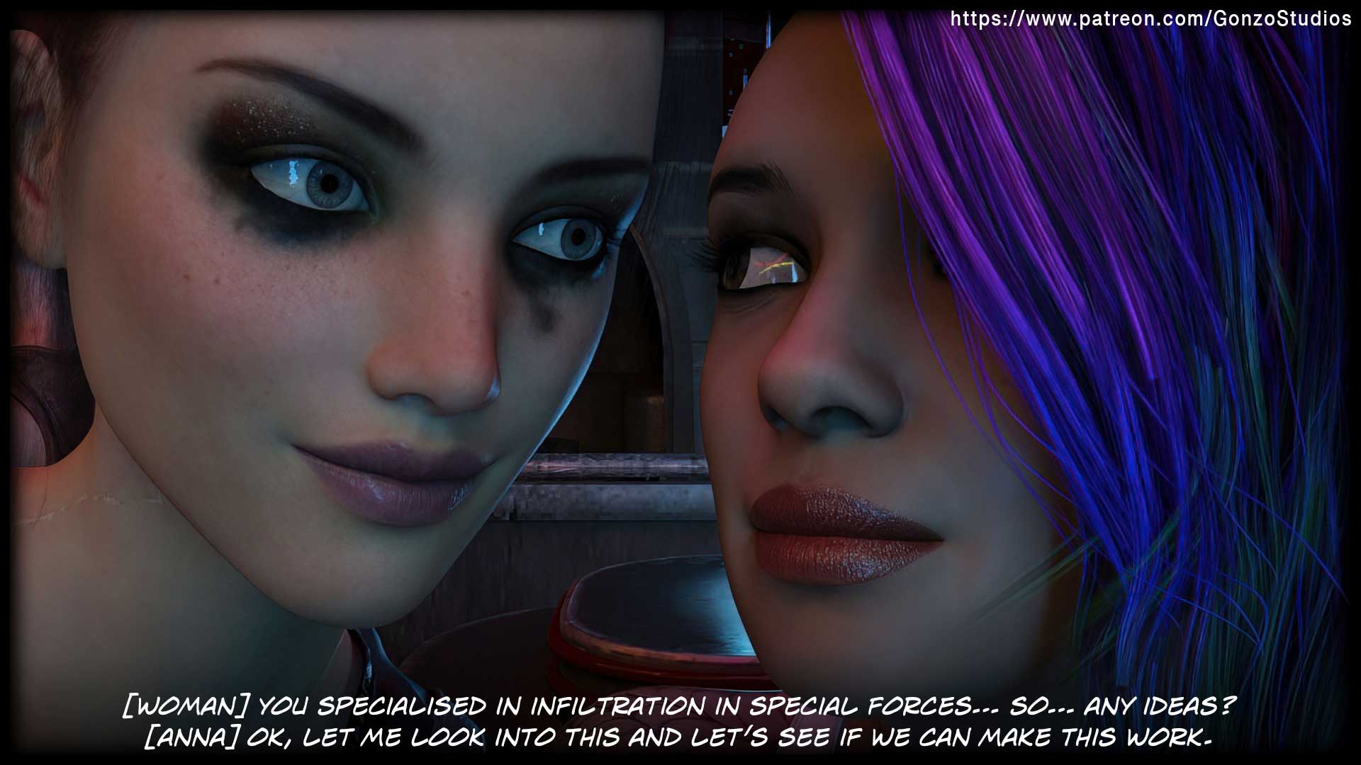 Cybersex [Sexy3DComics | Gonzo] 1 . Cybersex - Chapter 1 [Sexy3DComics | Gonzo] – page 105