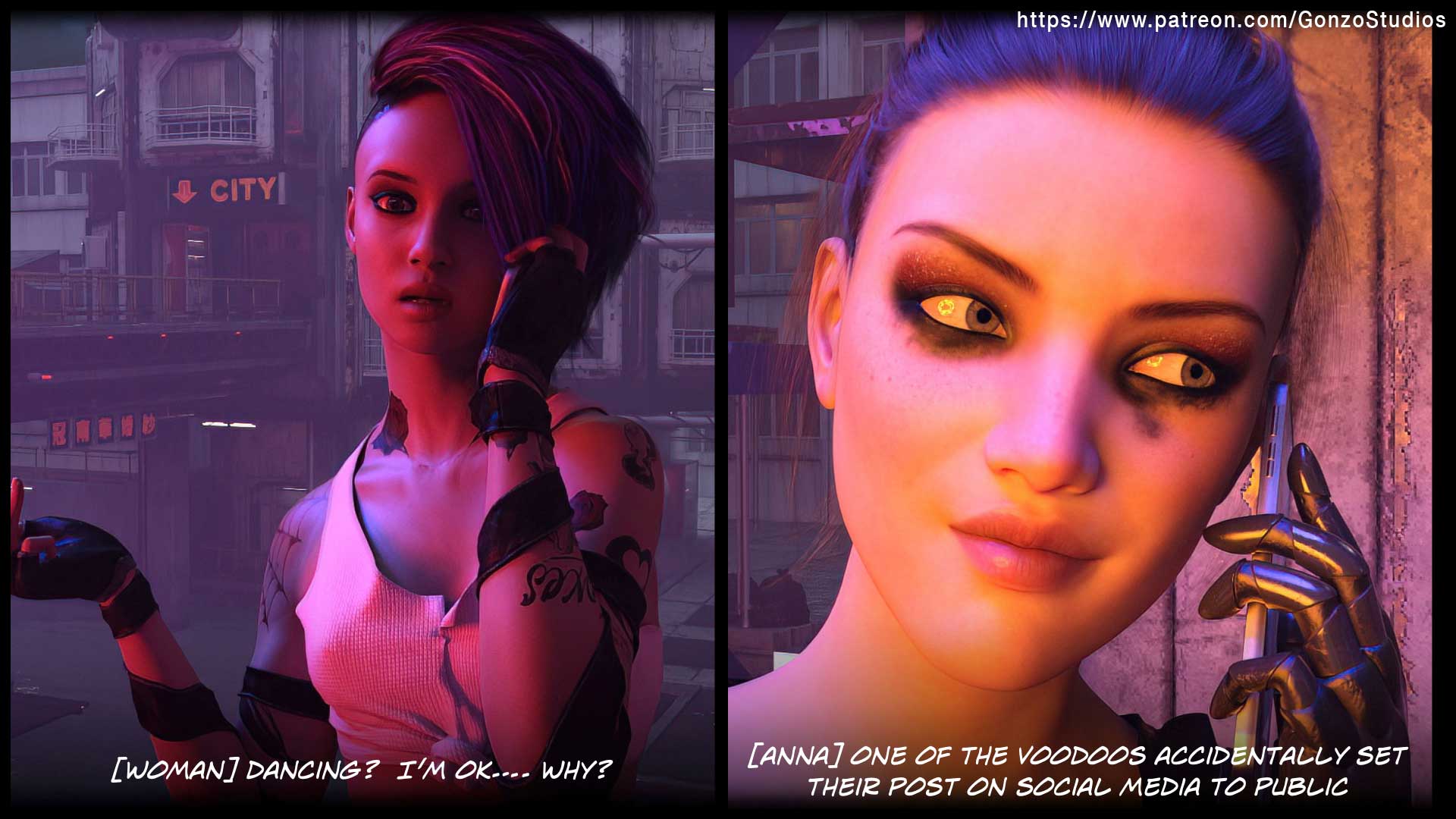 Cybersex [Sexy3DComics | Gonzo] 1 . Cybersex - Chapter 1 [Sexy3DComics | Gonzo] – page 107