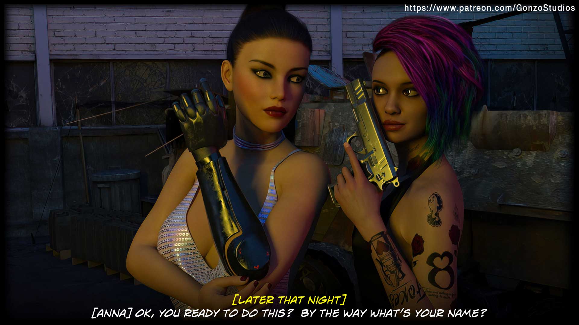 Cybersex [Sexy3DComics | Gonzo] 1 . Cybersex - Chapter 1 [Sexy3DComics | Gonzo] – page 110