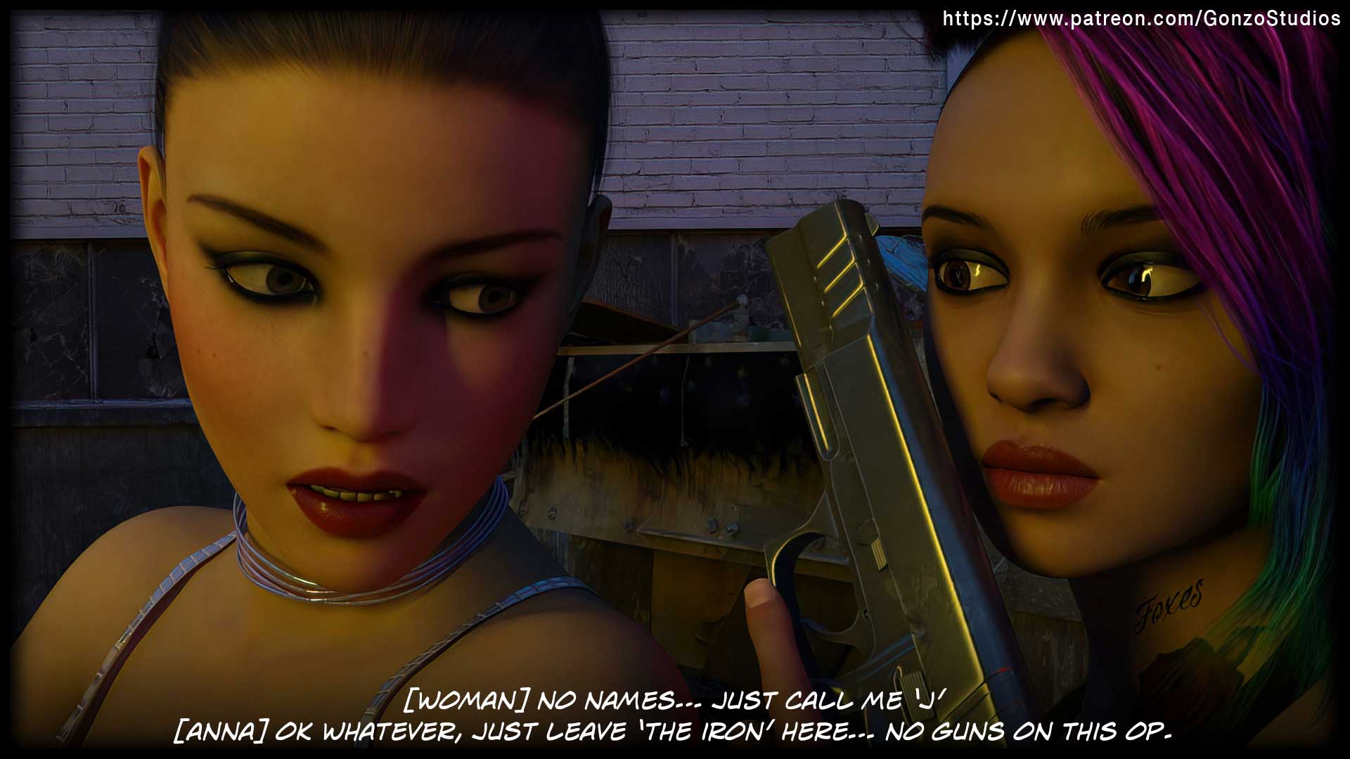 Cybersex [Sexy3DComics | Gonzo] 1 . Cybersex - Chapter 1 [Sexy3DComics | Gonzo] – page 111