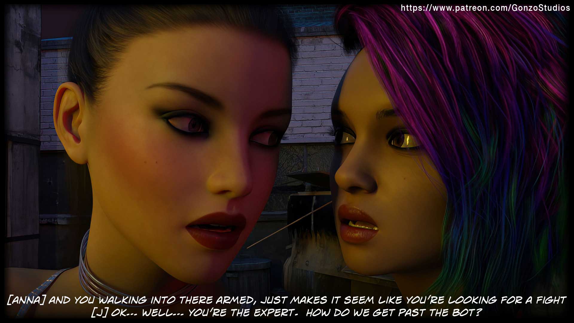Cybersex [Sexy3DComics | Gonzo] 1 . Cybersex - Chapter 1 [Sexy3DComics | Gonzo] – page 113