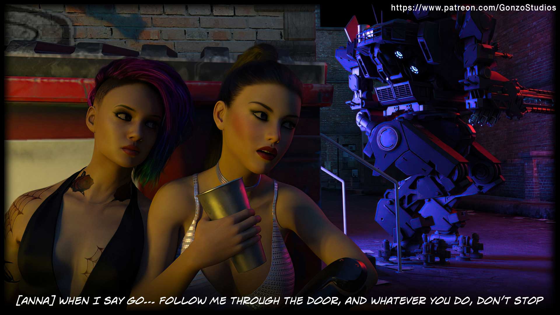 Cybersex [Sexy3DComics | Gonzo] 1 . Cybersex - Chapter 1 [Sexy3DComics | Gonzo] – page 115