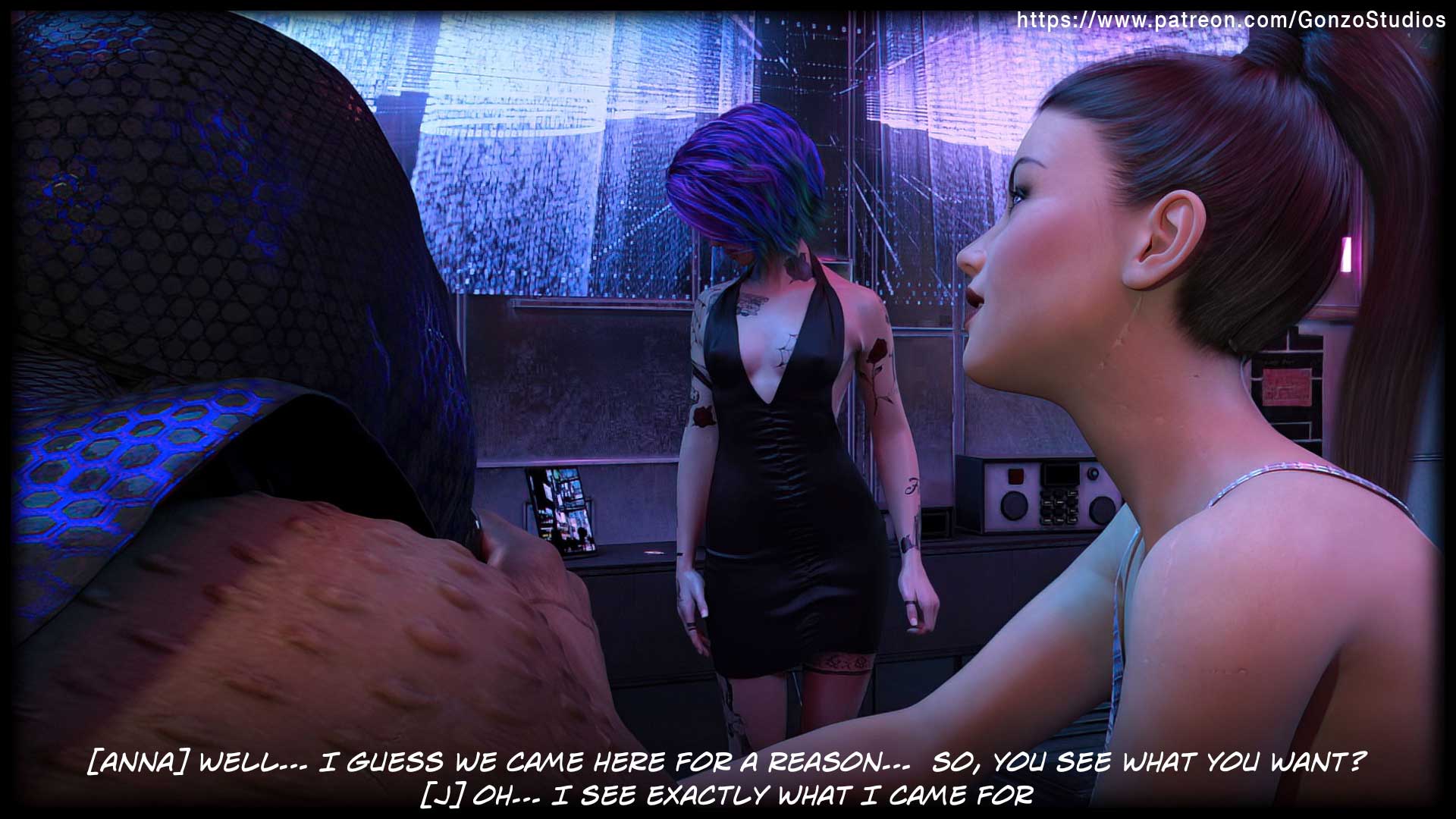 Cybersex [Sexy3DComics | Gonzo] 1 . Cybersex - Chapter 1 [Sexy3DComics | Gonzo] – page 133