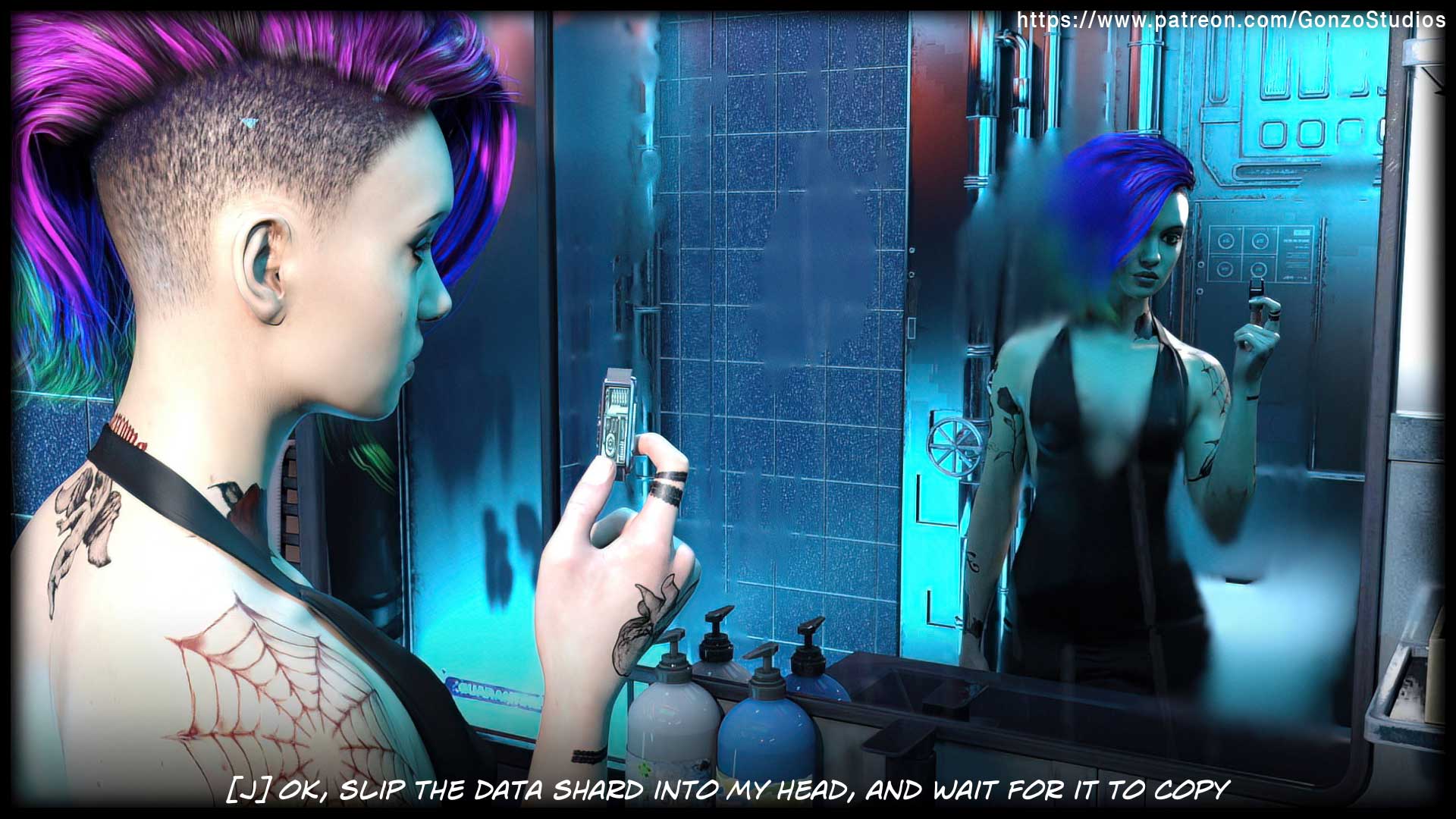 Cybersex [Sexy3DComics | Gonzo] 1 . Cybersex - Chapter 1 [Sexy3DComics | Gonzo] – page 140