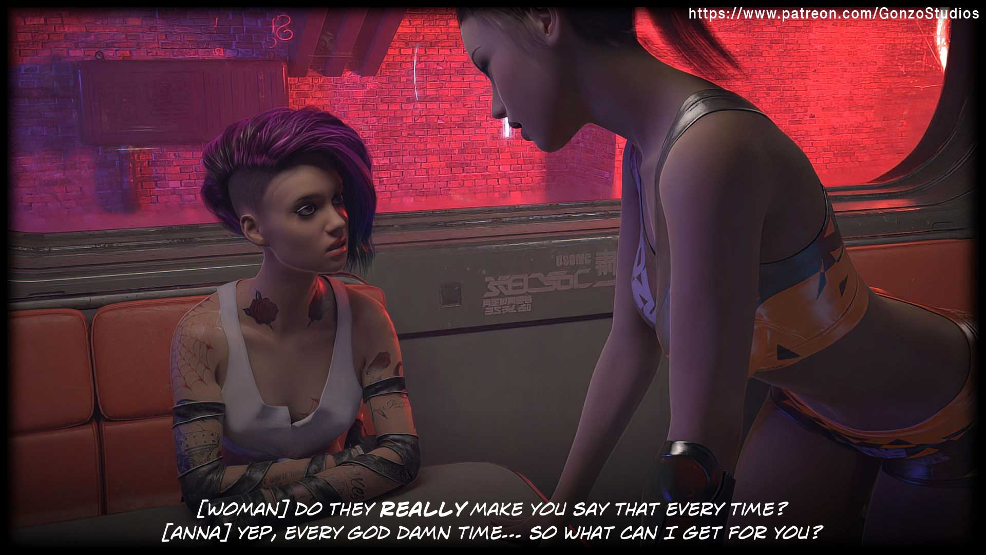 Cybersex [Sexy3DComics | Gonzo] 1 . Cybersex - Chapter 1 [Sexy3DComics | Gonzo] – page 16