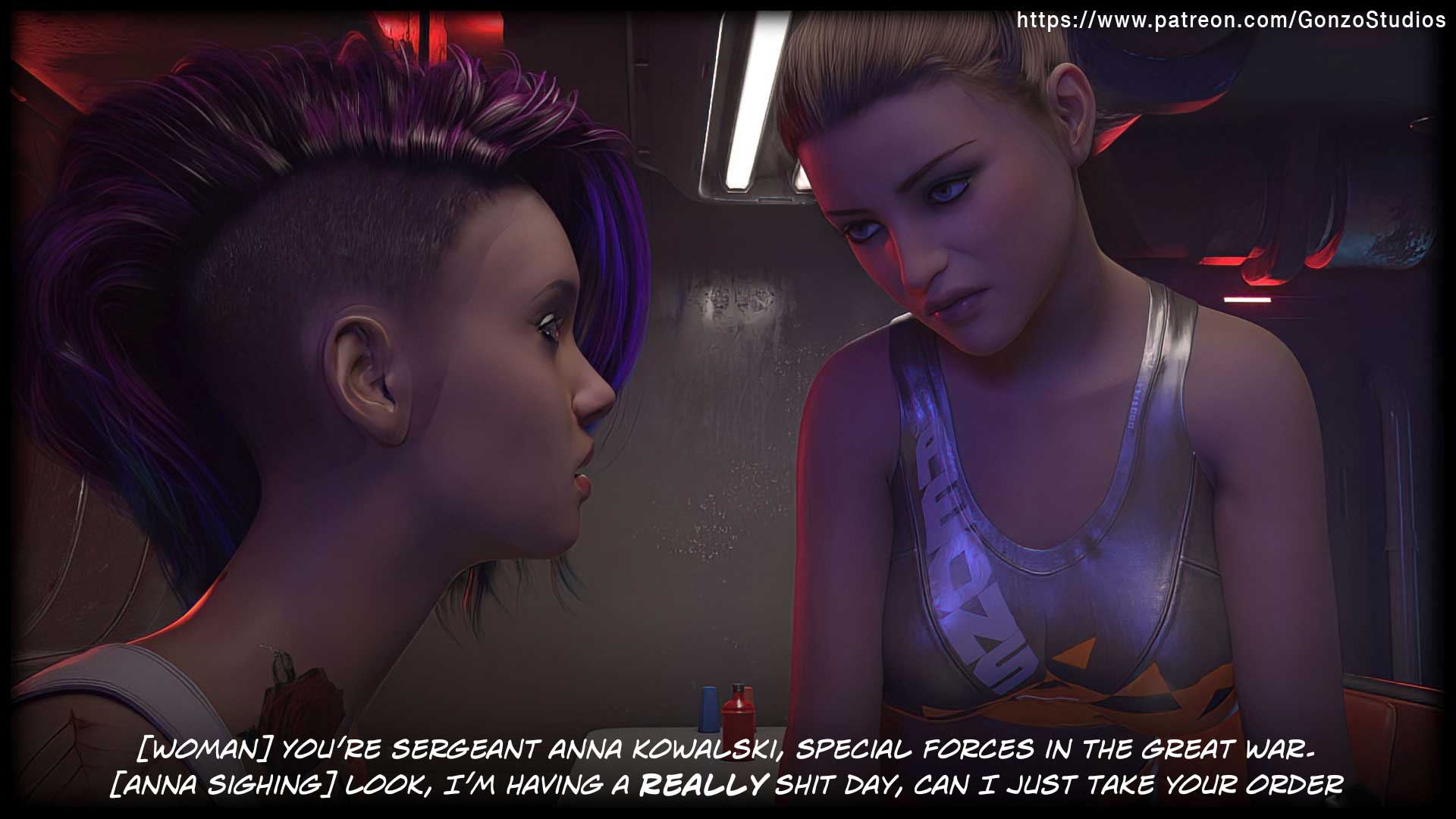 Cybersex [Sexy3DComics | Gonzo] 1 . Cybersex - Chapter 1 [Sexy3DComics | Gonzo] – page 17