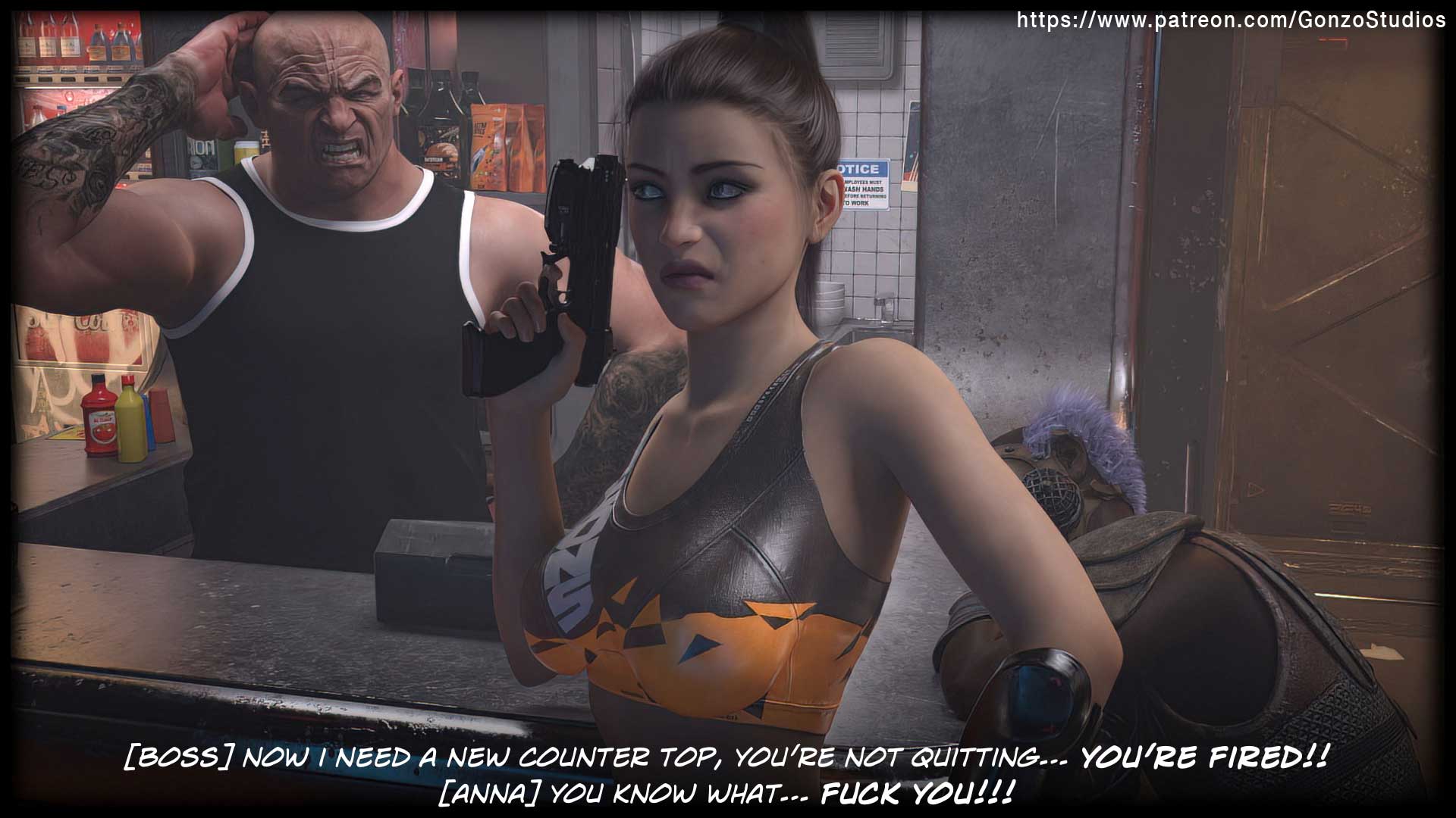 Cybersex [Sexy3DComics | Gonzo] 1 . Cybersex - Chapter 1 [Sexy3DComics | Gonzo] – page 31