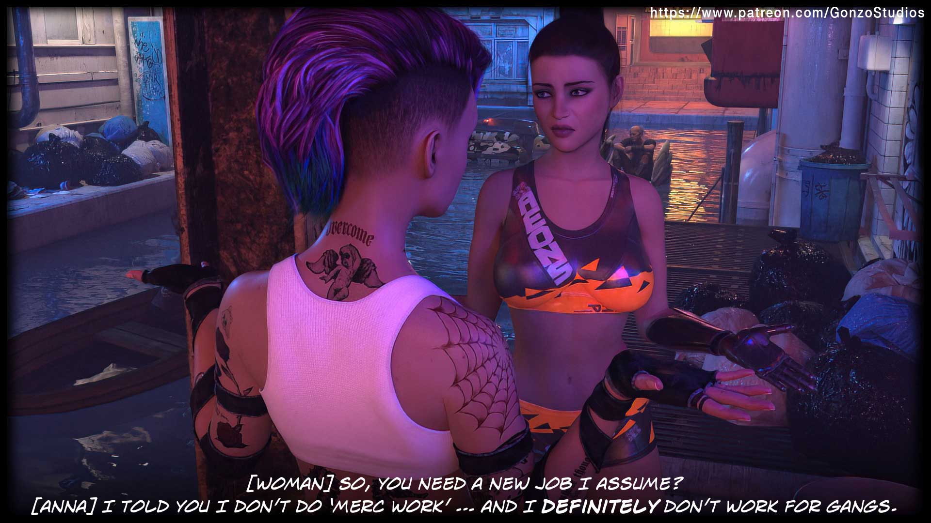 Cybersex [Sexy3DComics | Gonzo] 1 . Cybersex - Chapter 1 [Sexy3DComics | Gonzo] – page 35