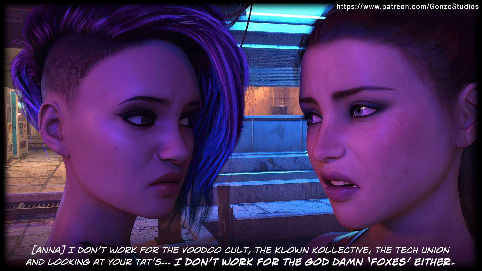 Cybersex [Sexy3DComics | Gonzo] 1 . Cybersex - Chapter 1 [Sexy3DComics | Gonzo] – page 36