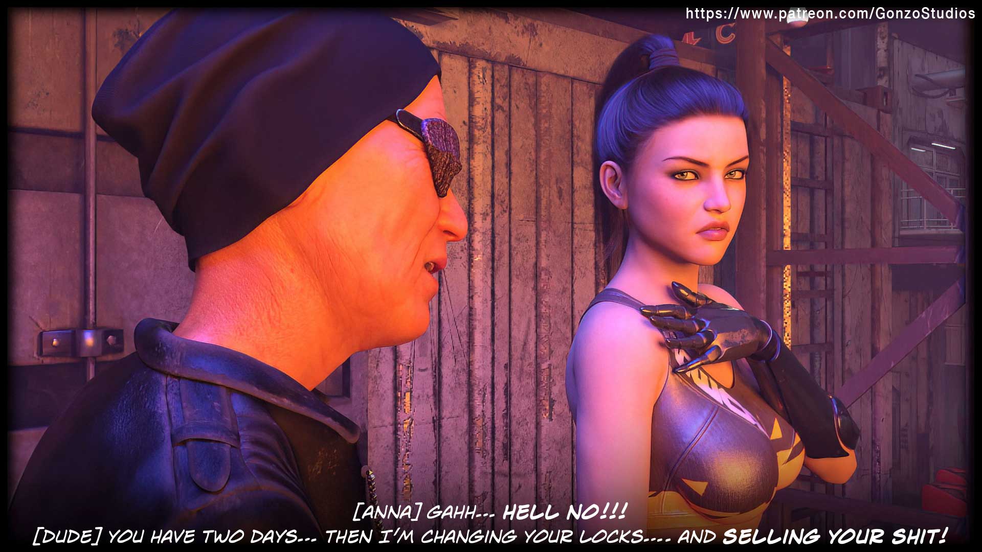 Cybersex [Sexy3DComics | Gonzo] 1 . Cybersex - Chapter 1 [Sexy3DComics | Gonzo] – page 44