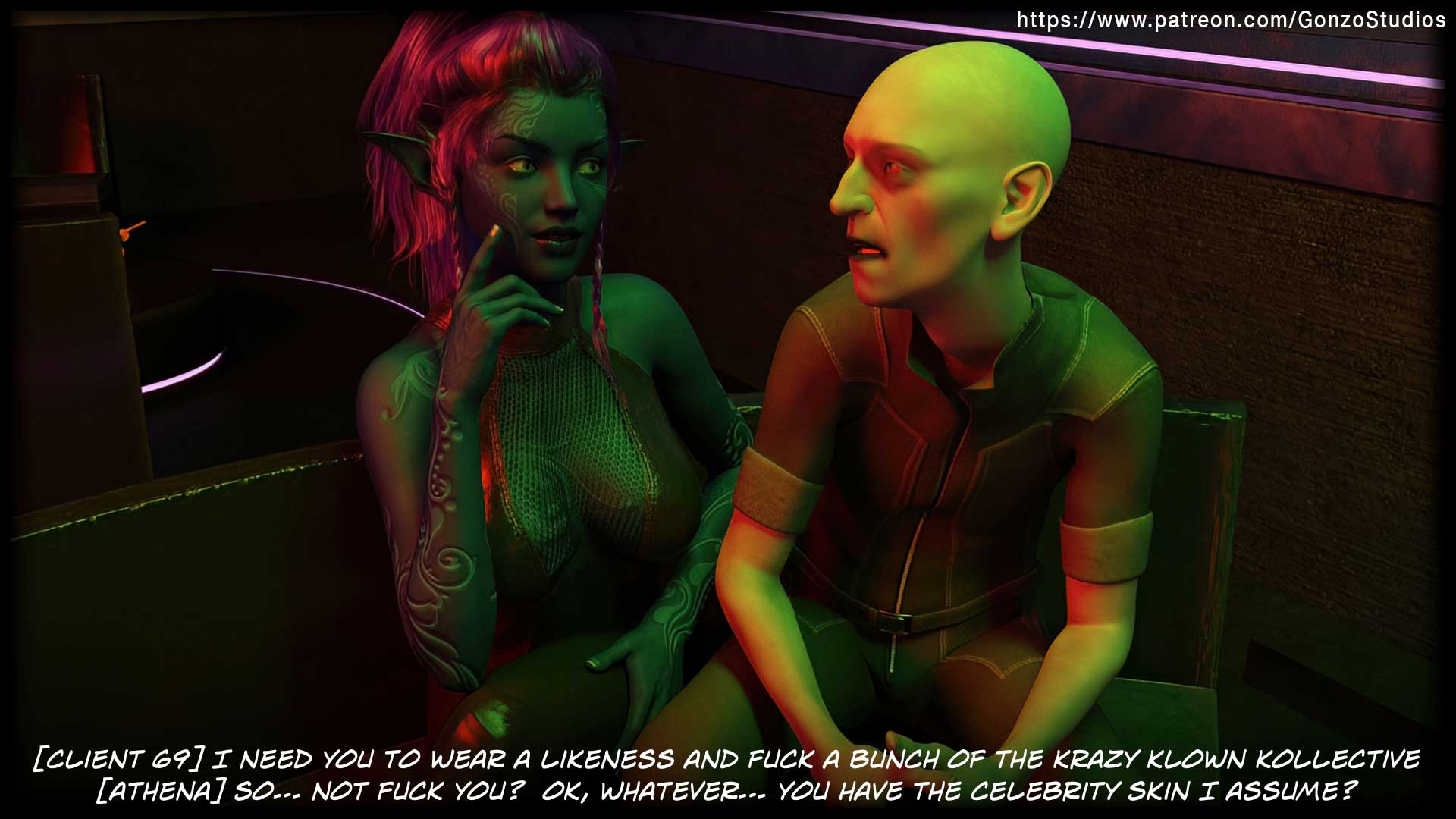 Cybersex [Sexy3DComics | Gonzo] 1 . Cybersex - Chapter 1 [Sexy3DComics | Gonzo] – page 59