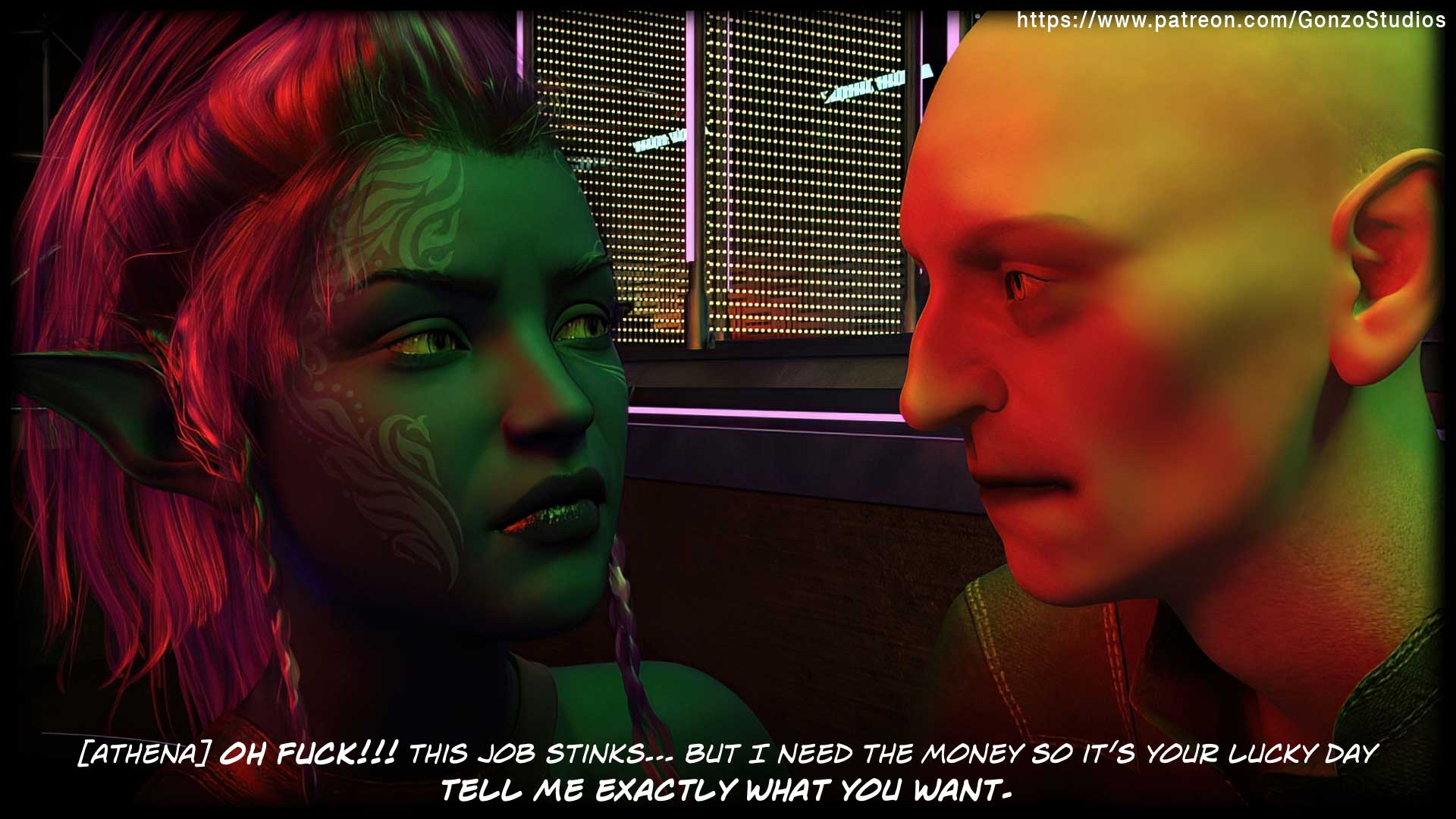 Cybersex [Sexy3DComics | Gonzo] 1 . Cybersex - Chapter 1 [Sexy3DComics | Gonzo] – page 64