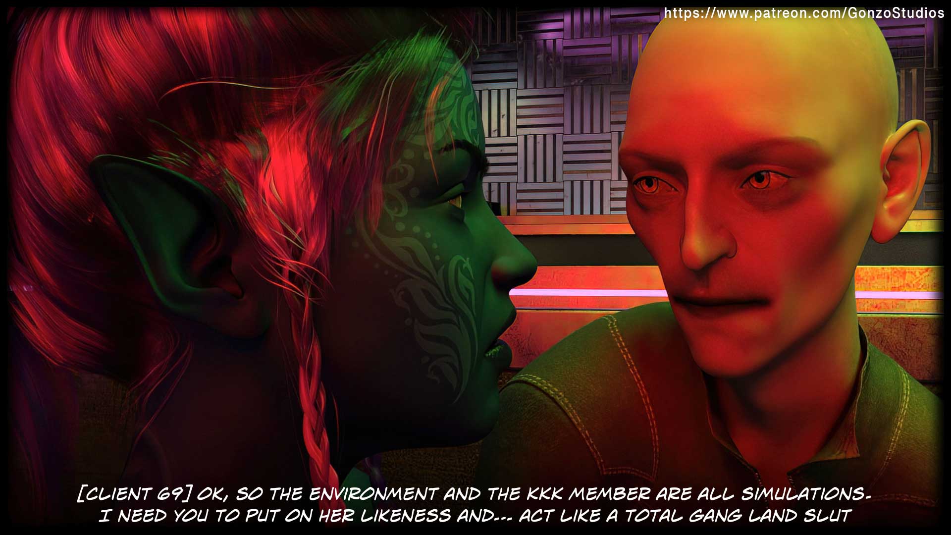 Cybersex [Sexy3DComics | Gonzo] 1 . Cybersex - Chapter 1 [Sexy3DComics | Gonzo] – page 65