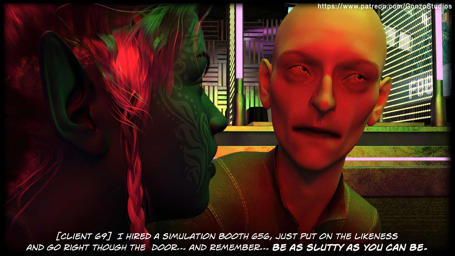 Cybersex [Sexy3DComics | Gonzo] 1 . Cybersex - Chapter 1 [Sexy3DComics | Gonzo] – page 67