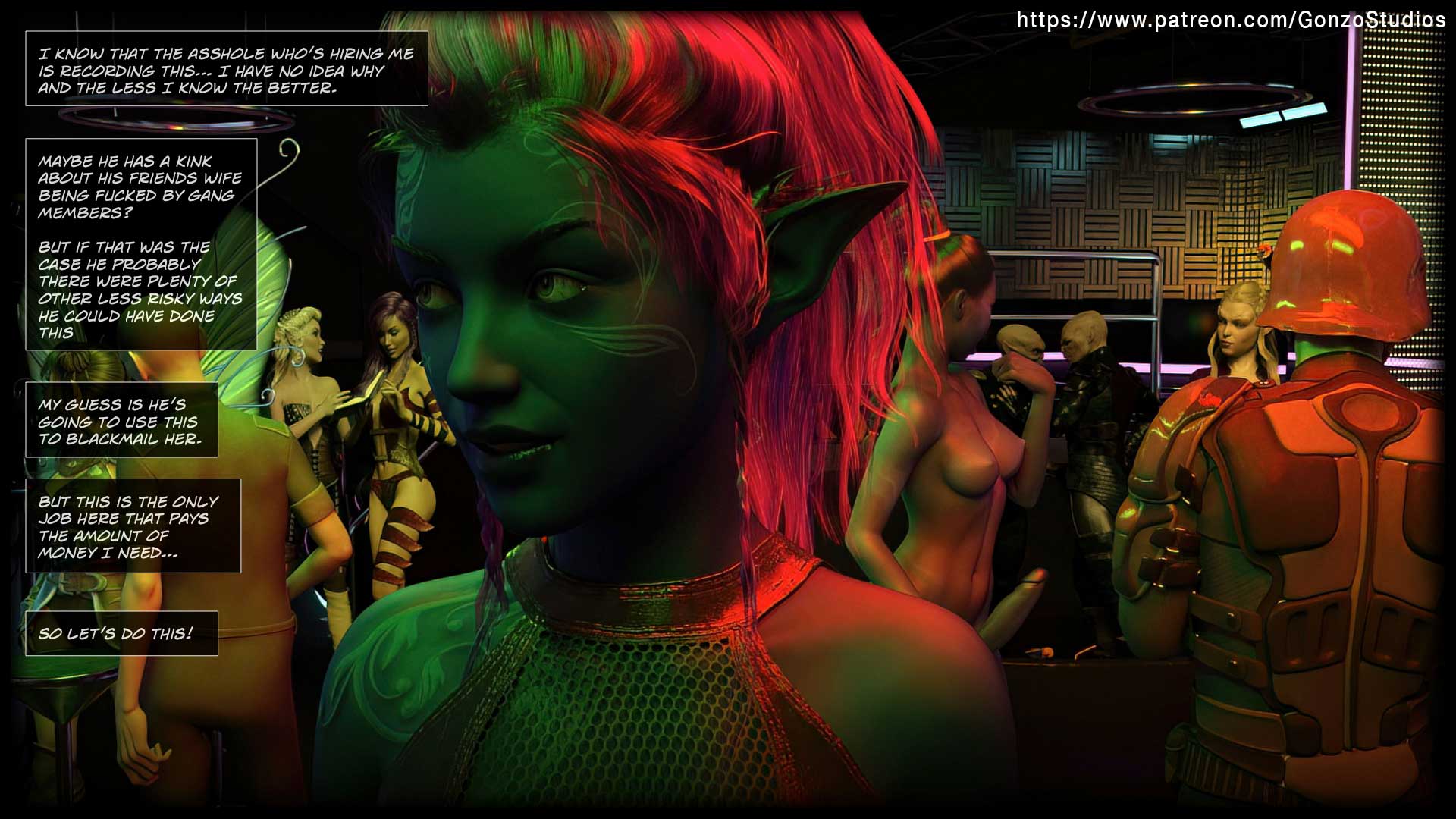 Cybersex [Sexy3DComics | Gonzo] 1 . Cybersex - Chapter 1 [Sexy3DComics | Gonzo] – page 68