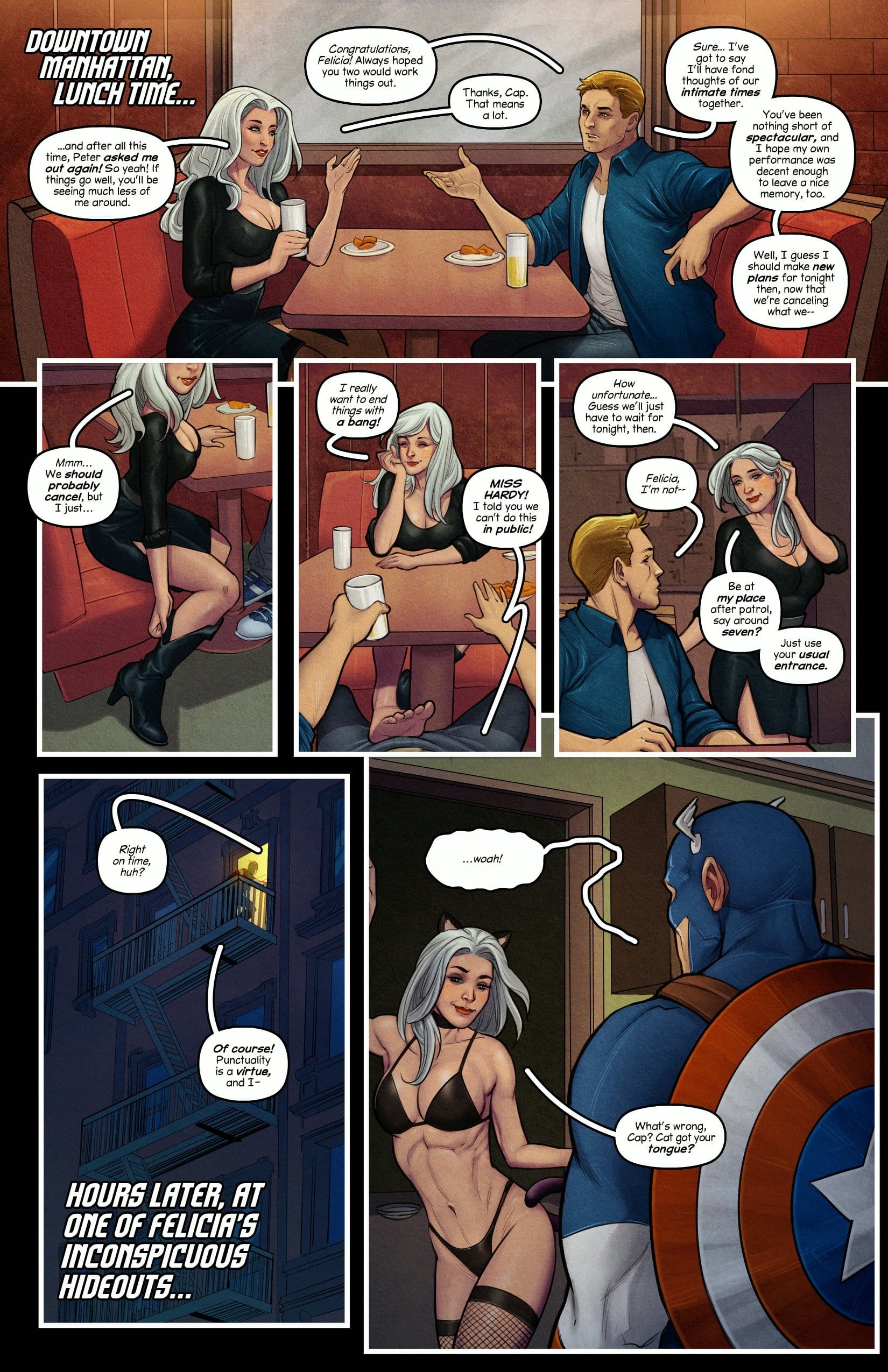 Catgirl Ameowrica (Marvel) [Tracy Scops , Lu Thom] 1 . Catgirl Ameowrica - Chapter 1 (Marvel) [Tracyverse , Lu Thorn] – page 3