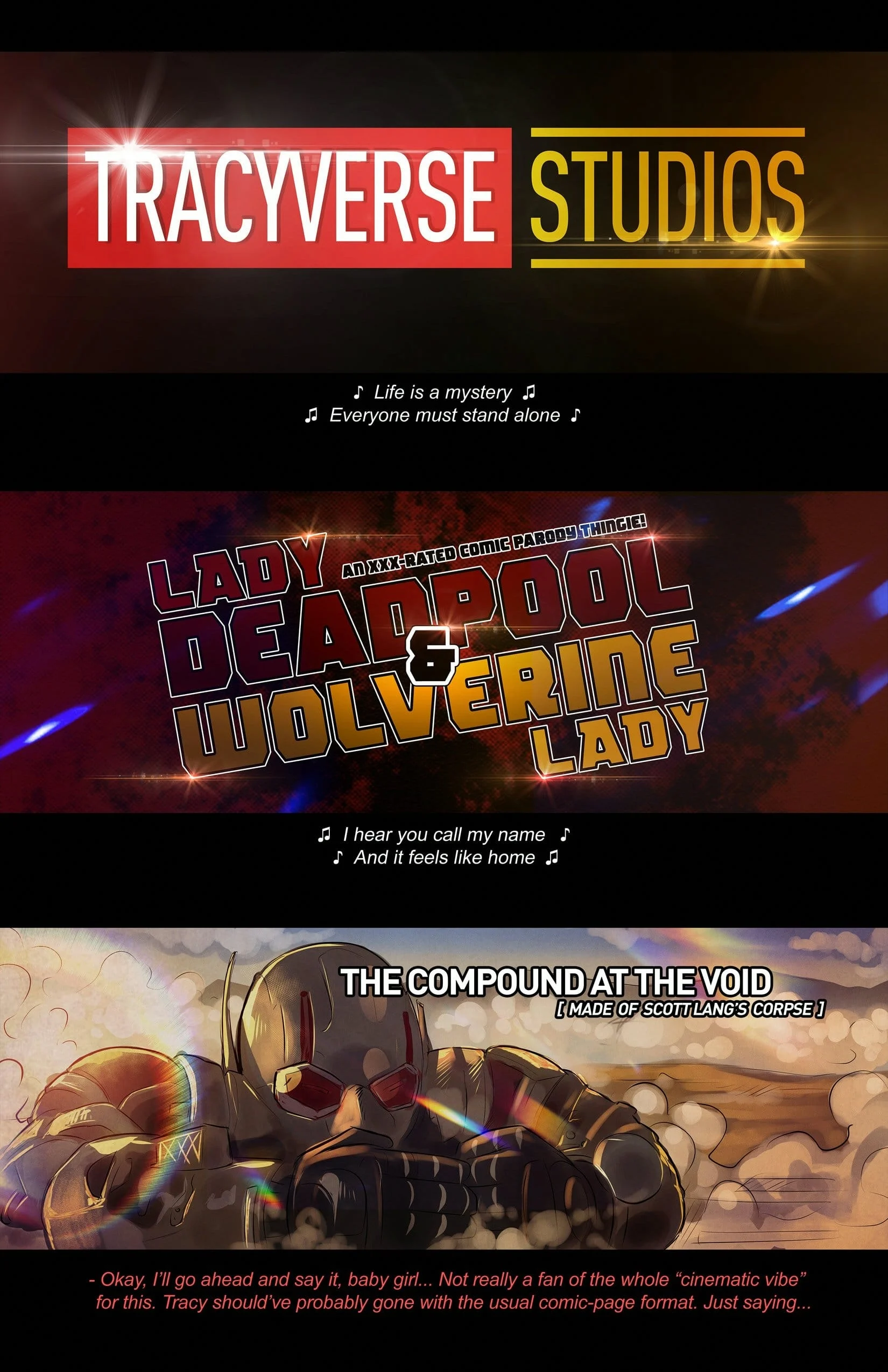 Lady Deadpool and Wolverine Lady [Tracy Scops] 1 . Lady Deadpool and Wolverine Lady - Chapter 1 [Tracy Scops] – page 2