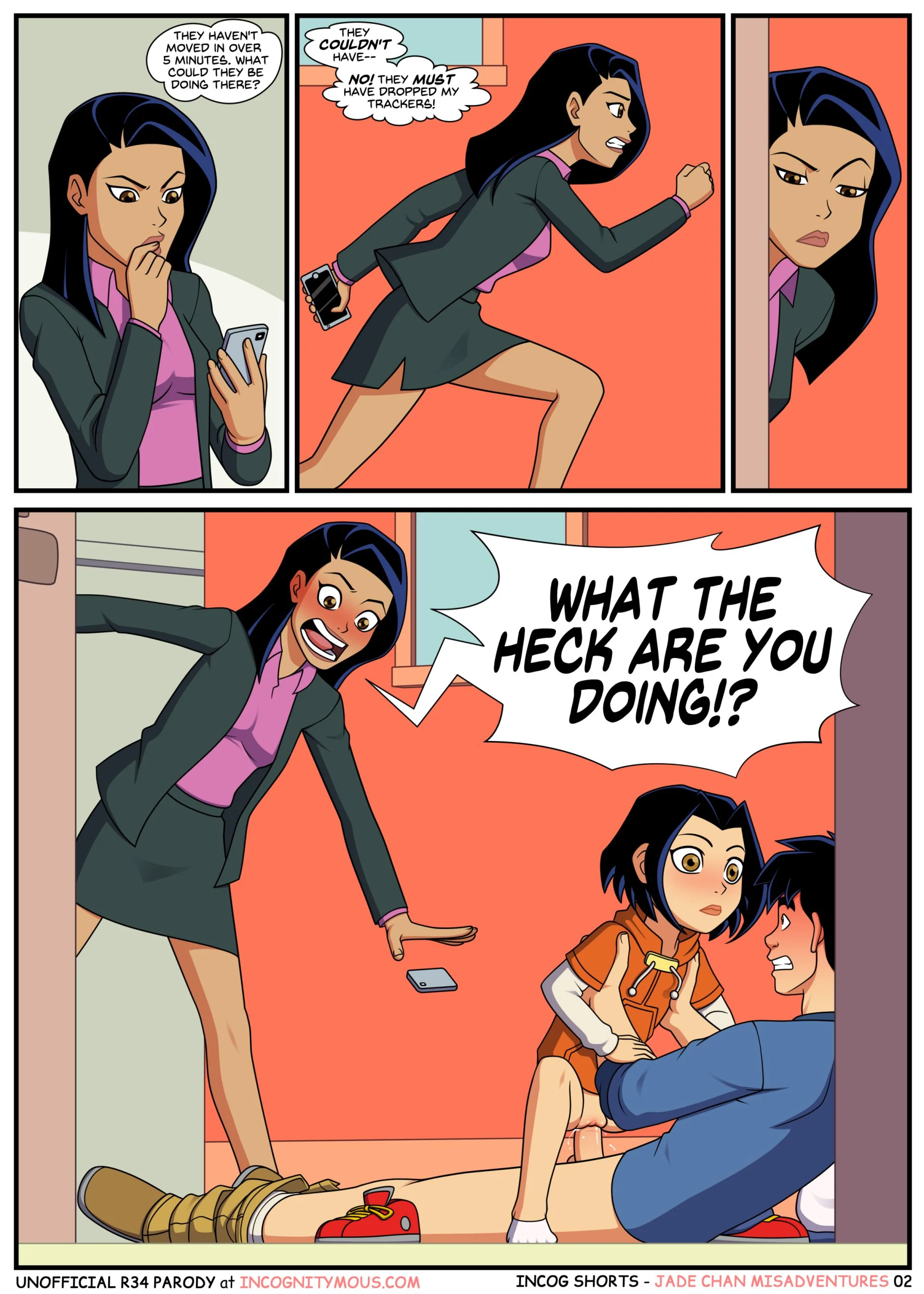 Shorts [Incognitymous] 4 . Jade Chan Misadventures (Jackie Chan Adventures) - [Incognitymous] – page 2