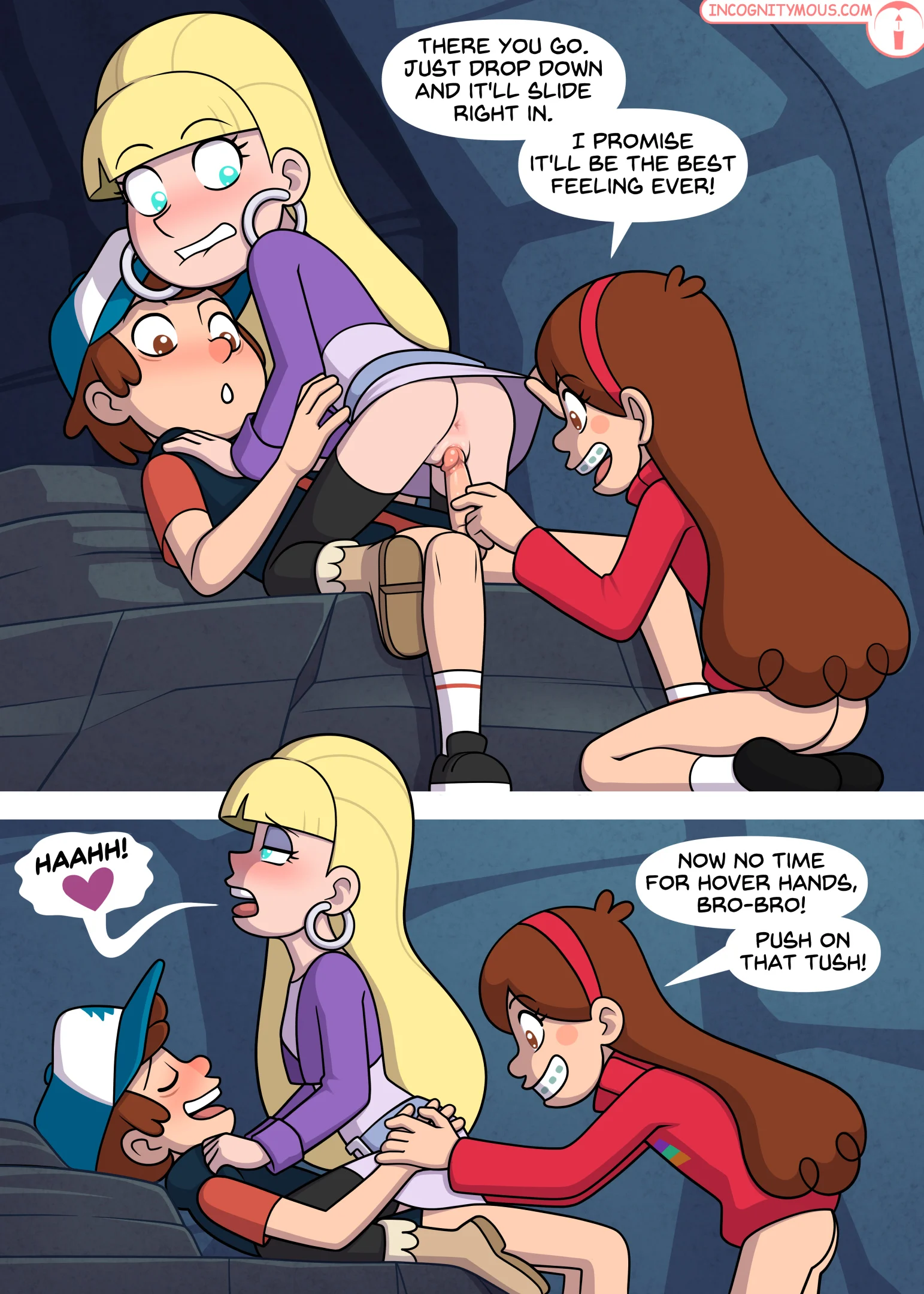 Shorts [Incognitymous] 6 . Pine (Gravity Falls) - [Incognitymous] – page 3