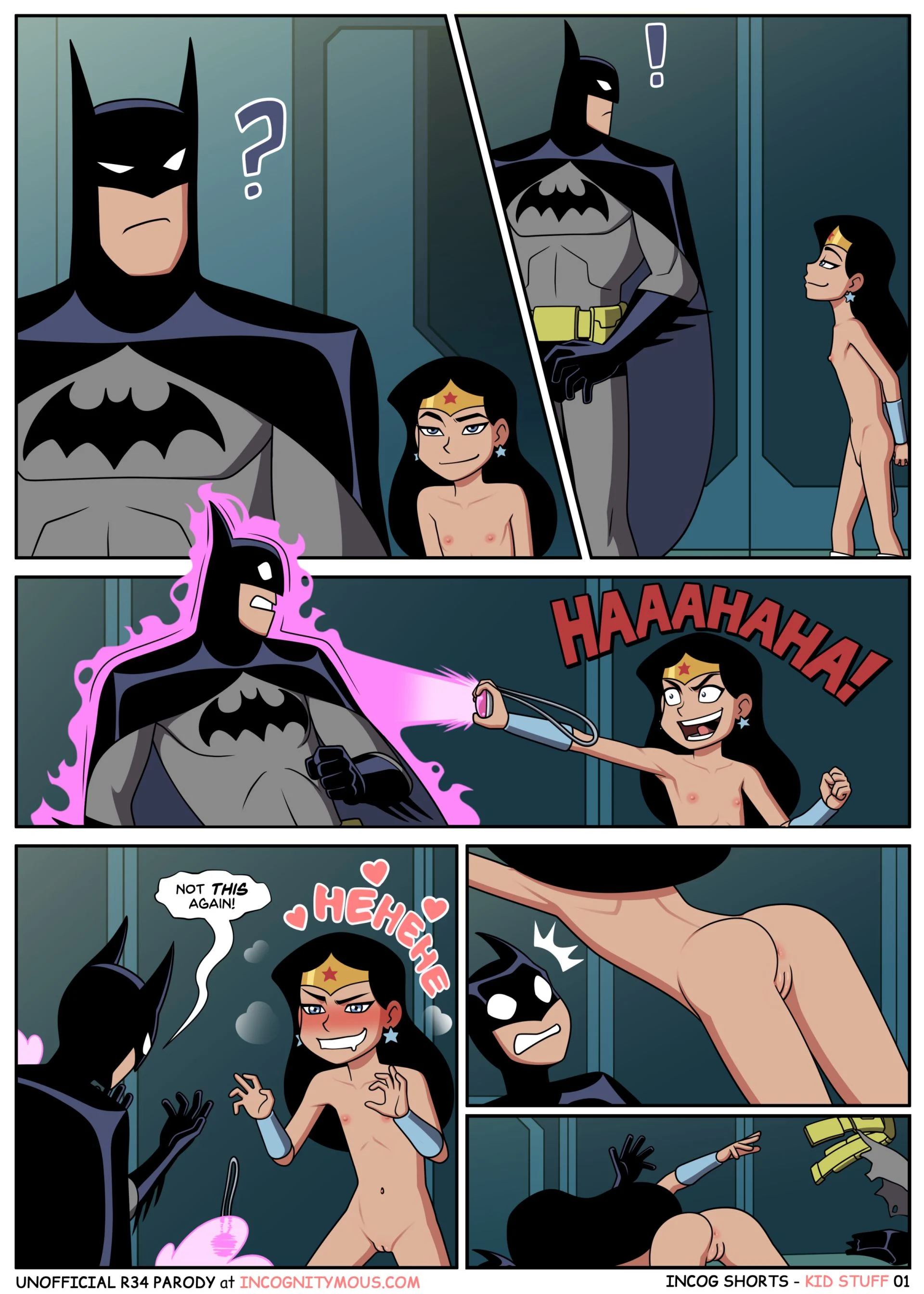 Shorts [Incognitymous] 5 . Kid Stuff (Justice League) - [Incognitymous] – page 1