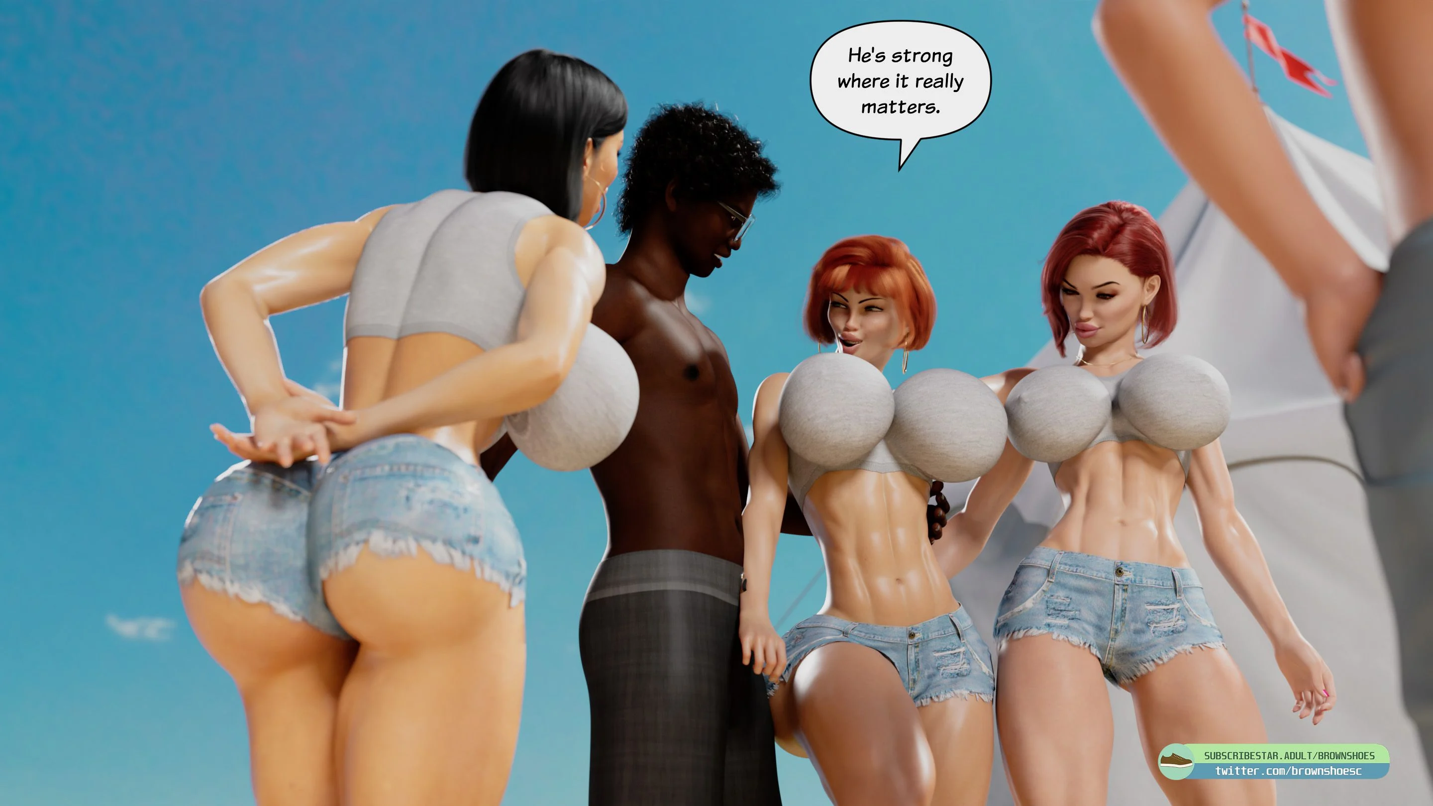 B.S Stories [Brown Shoes] 2 . B.S Stories - The Wet TShirt Contest - Chapter 2 [Brown Shoes] – page 16