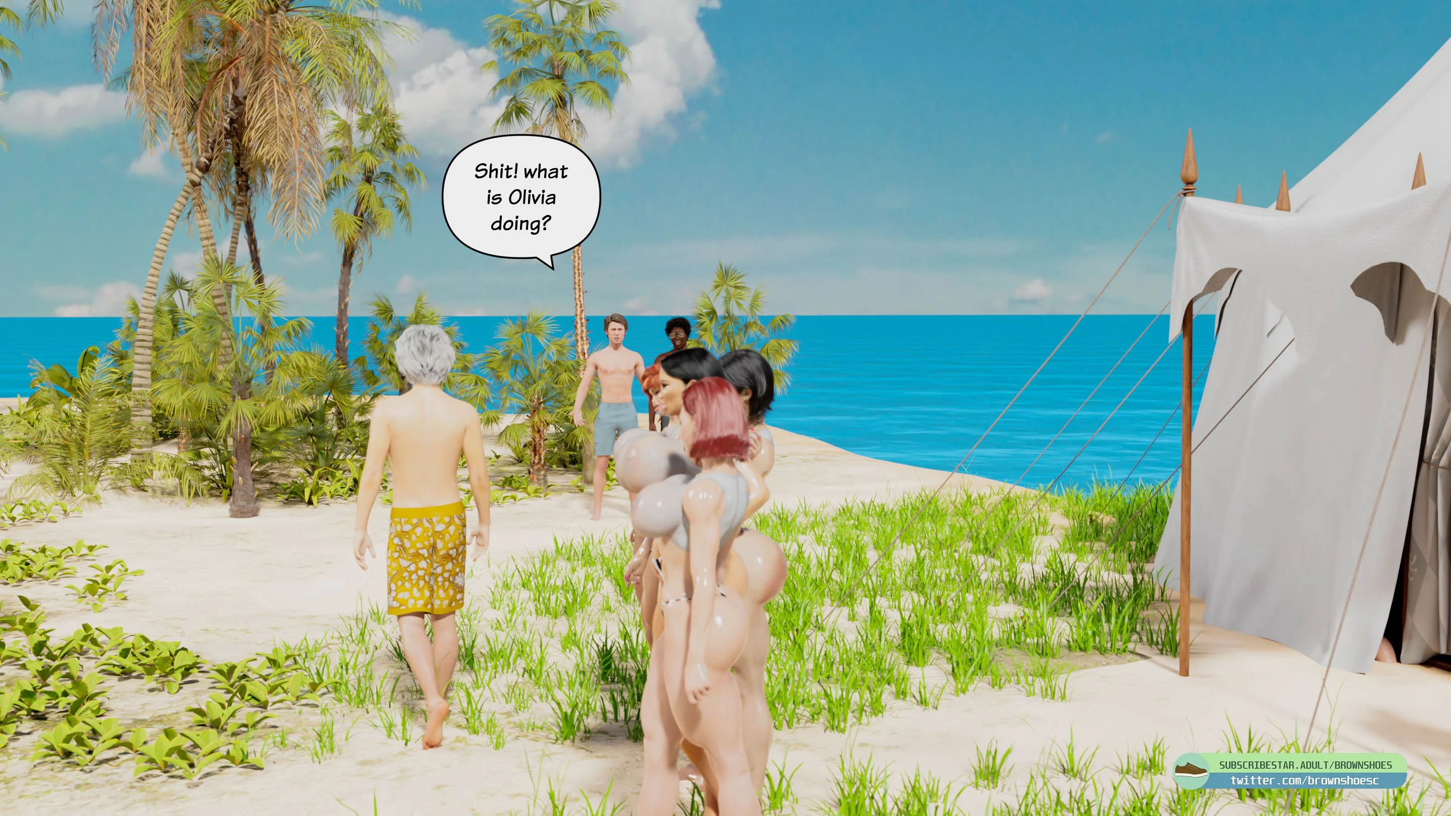 B.S Stories [Brown Shoes] 2 . B.S Stories - The Wet TShirt Contest - Chapter 2 [Brown Shoes] – page 55