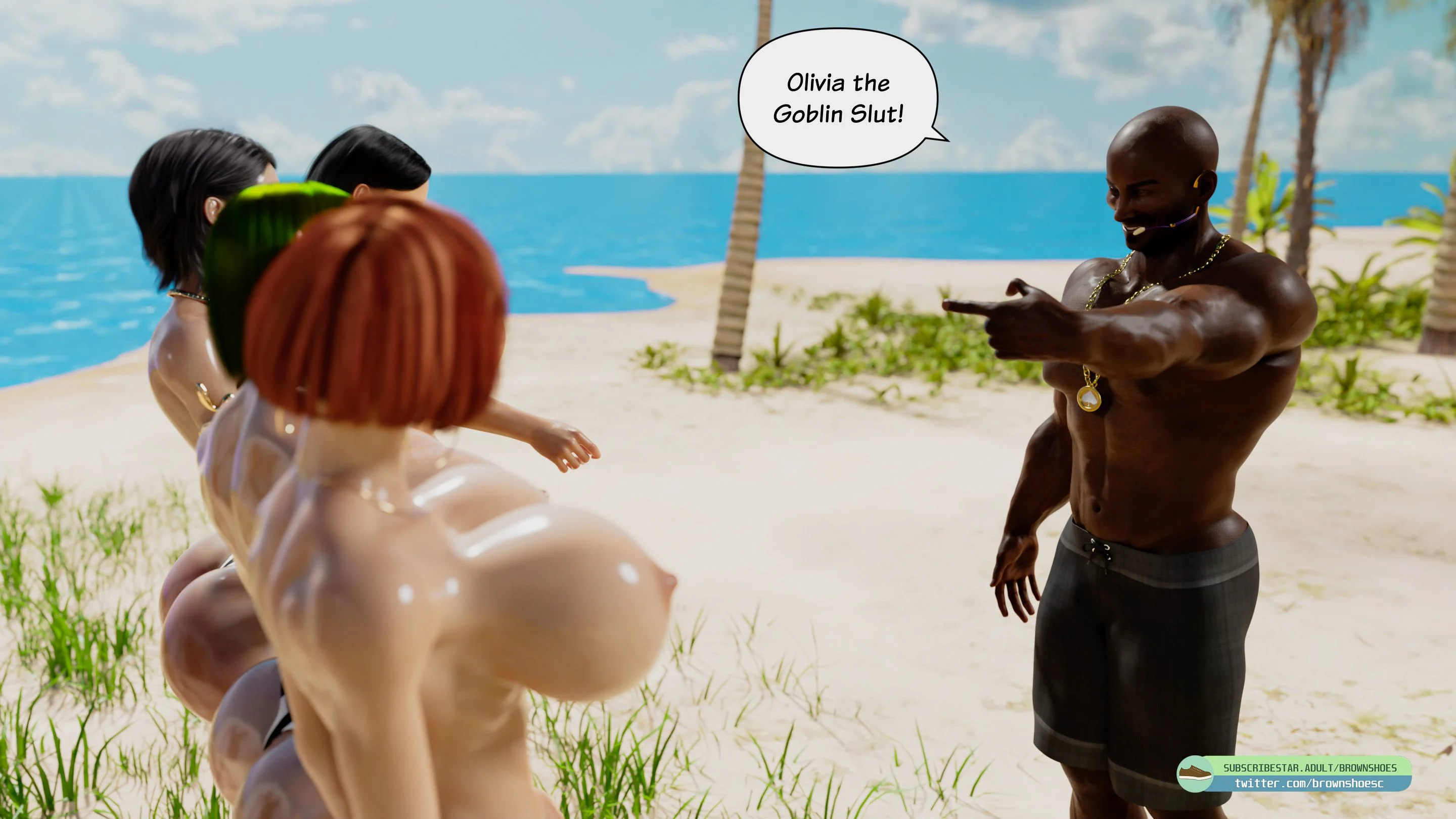B.S Stories [Brown Shoes] 2 . B.S Stories - The Wet TShirt Contest - Chapter 2 [Brown Shoes] – page 61