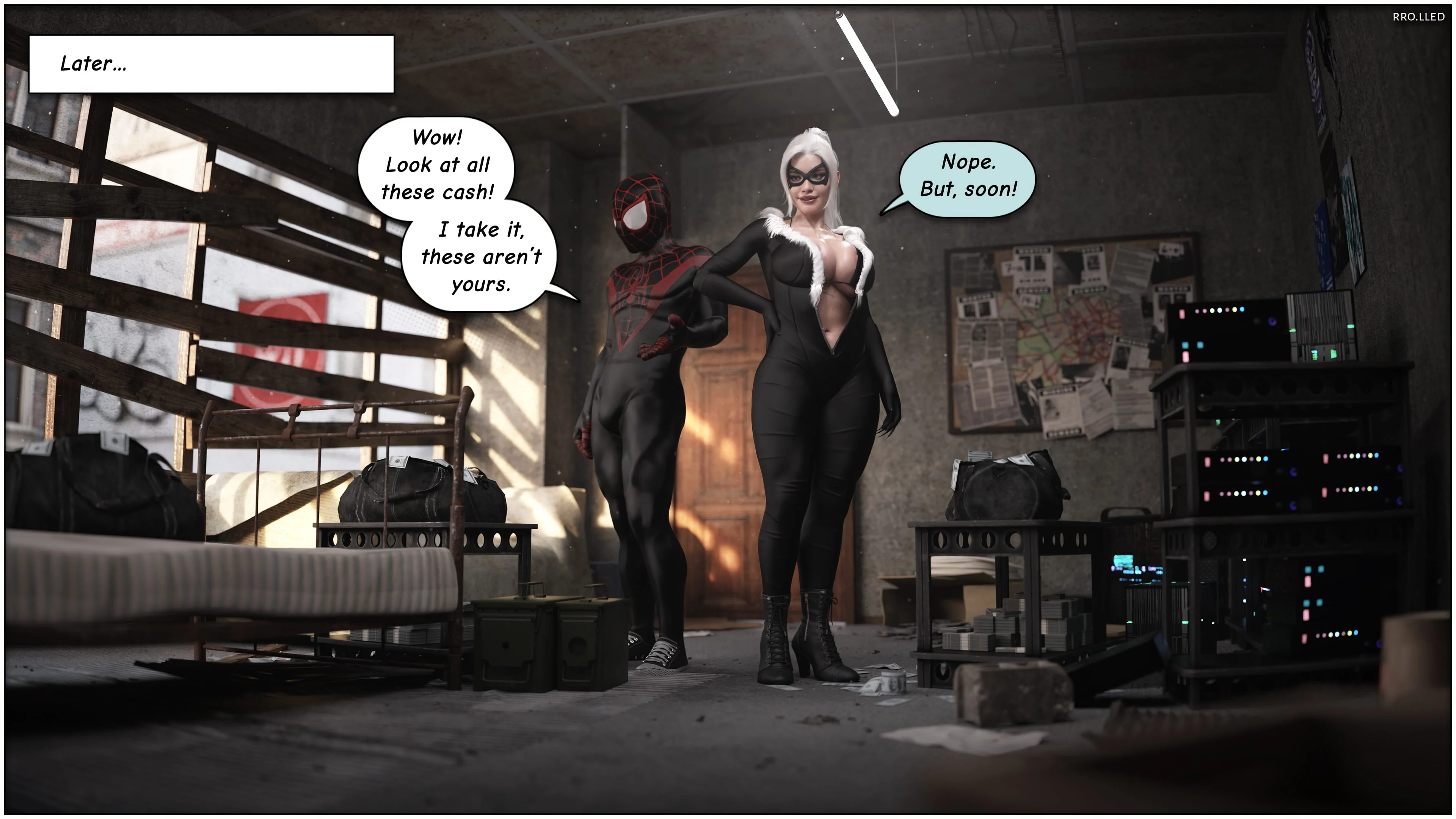 Jealous Spider (Spider-Man) [Rro.lled] 1 . Jealous Spider - Chapter 1 (Spider-Man) [Rro.lled] – page 55
