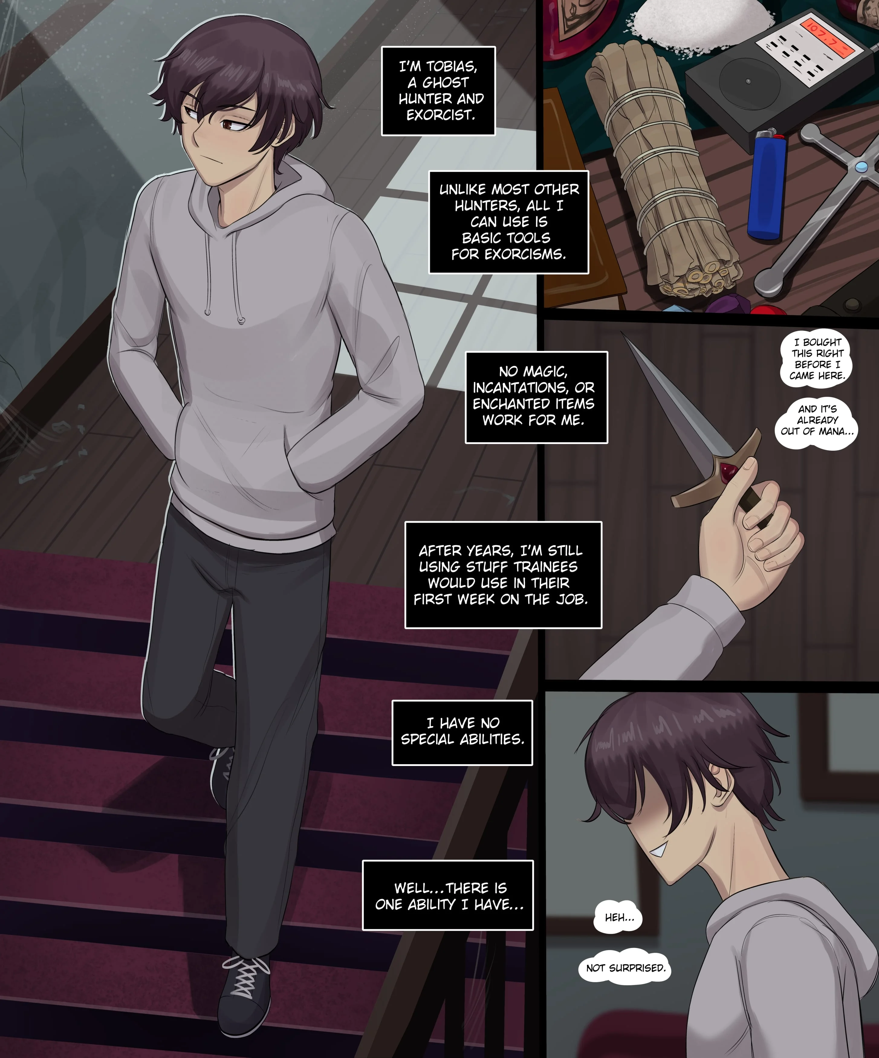 Accidental Ghost Boyfriend [BDOne] 1 . Accidental Ghost Boyfriend - Chapter 1 [BDOne] – page 1
