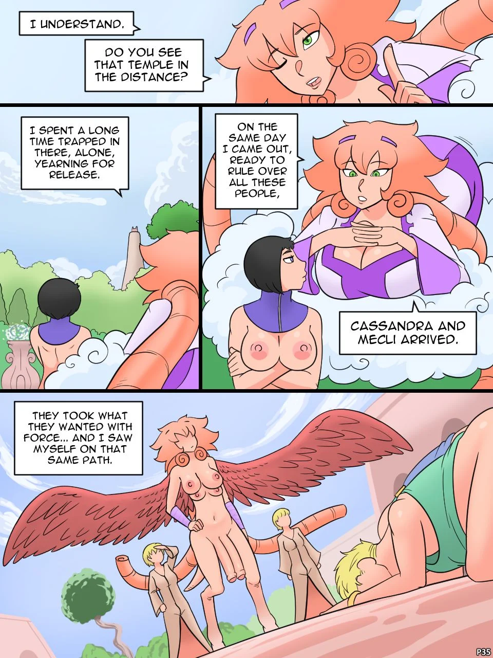 Temple of the Morning Wood [Nobody in Particular] 6.5 . Temple of the Morning Wood - Chapter 6.5 [Nobody in Particular] – page 35