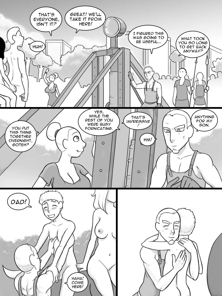 Temple of the Morning Wood [Nobody in Particular] 5 . Temple of the Morning Wood - Chapter 5 [Nobody in Particular] – page 151