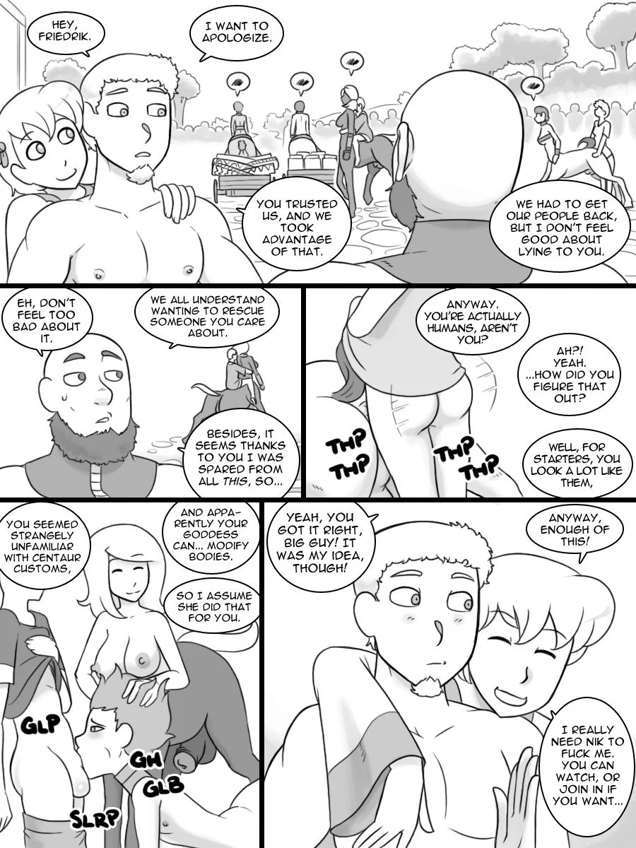 Temple of the Morning Wood [Nobody in Particular] 5 . Temple of the Morning Wood - Chapter 5 [Nobody in Particular] – page 166