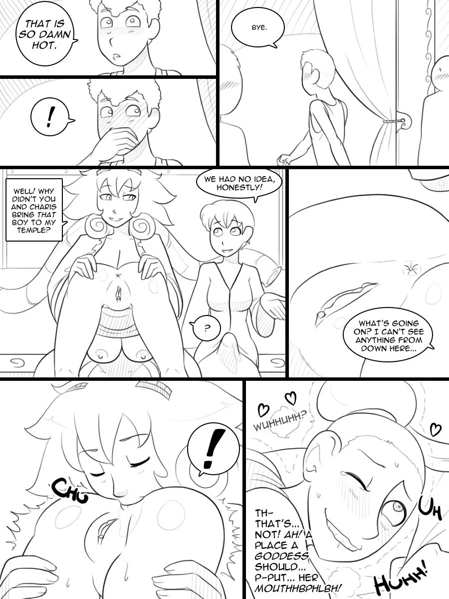 Temple of the Morning Wood [Nobody in Particular] 5 . Temple of the Morning Wood - Chapter 5 [Nobody in Particular] – page 70