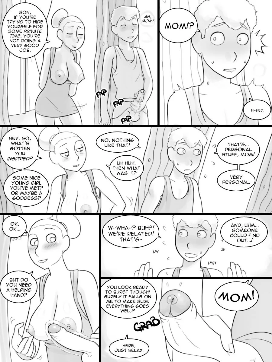 Temple of the Morning Wood [Nobody in Particular] 5 . Temple of the Morning Wood - Chapter 5 [Nobody in Particular] – page 73